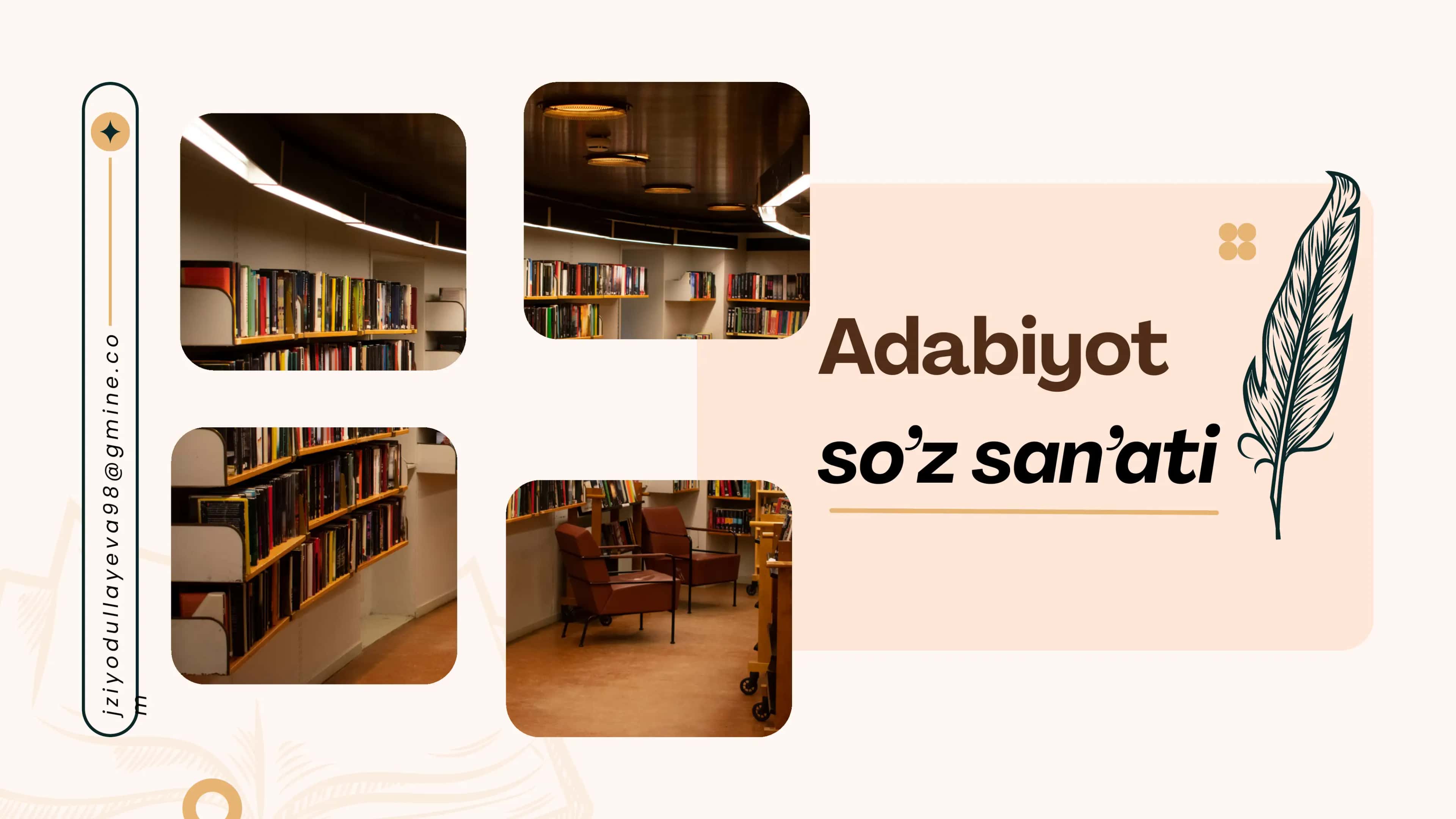 adabiyot so'z san'ati