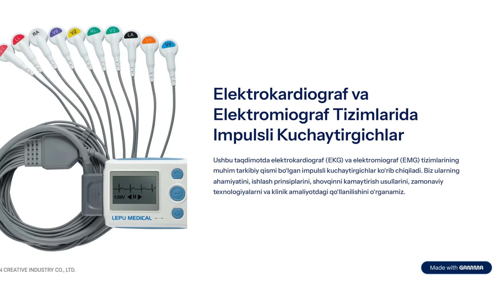 Elektrokardiograf va Elektromiograf Tizimlarida Impulsli Kuchaytirgichlar