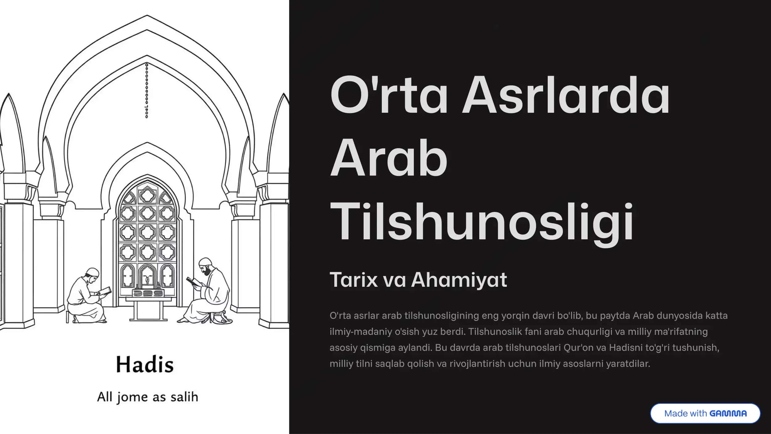 Arab Tilshunosligi