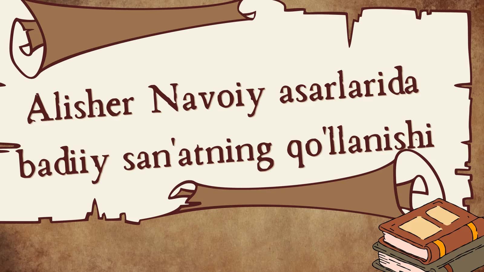 Alisher Navoiy asarlarida badiiy san'atning qo'llanishi