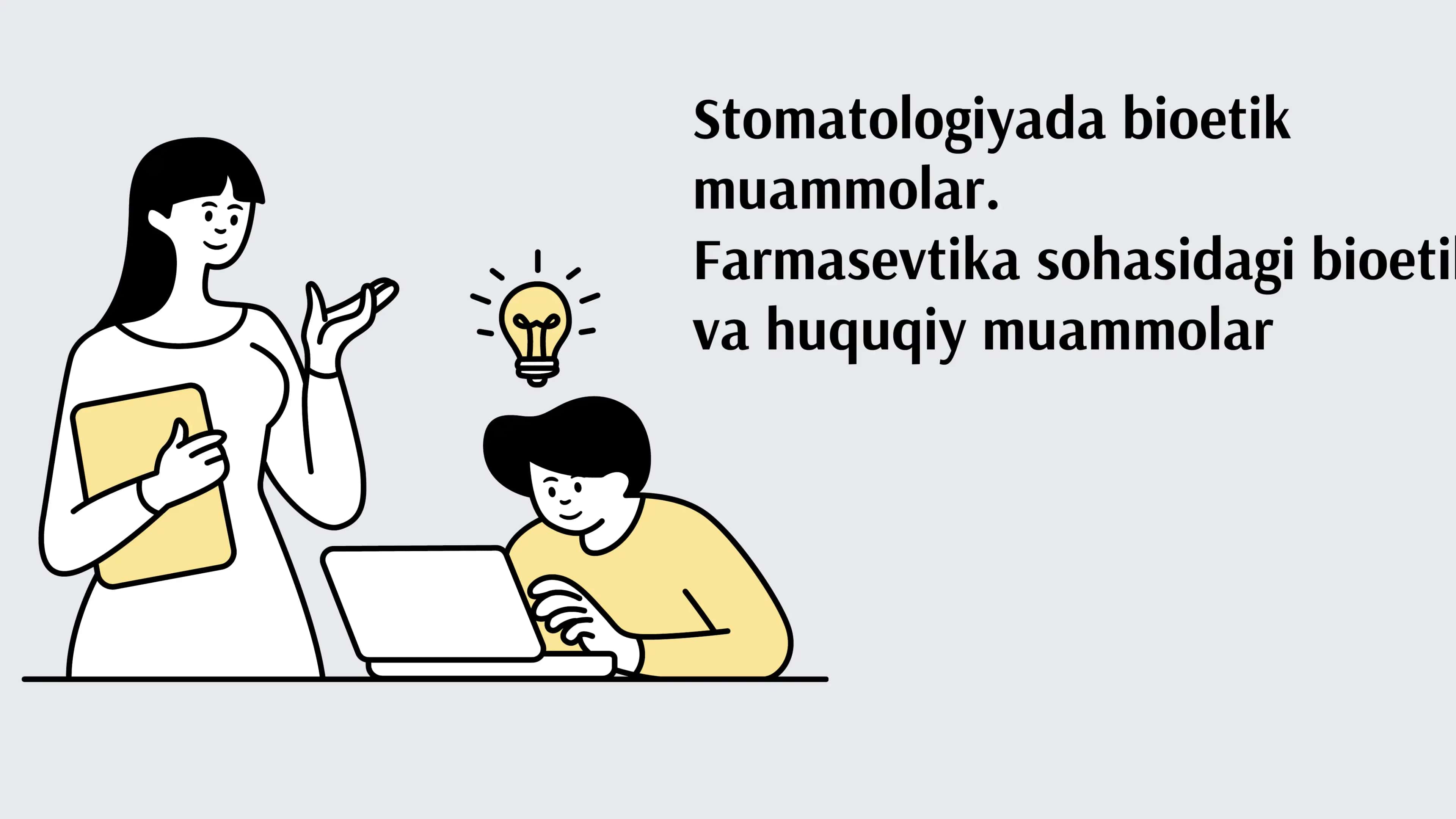Stomatologiyada bioetik muammolar