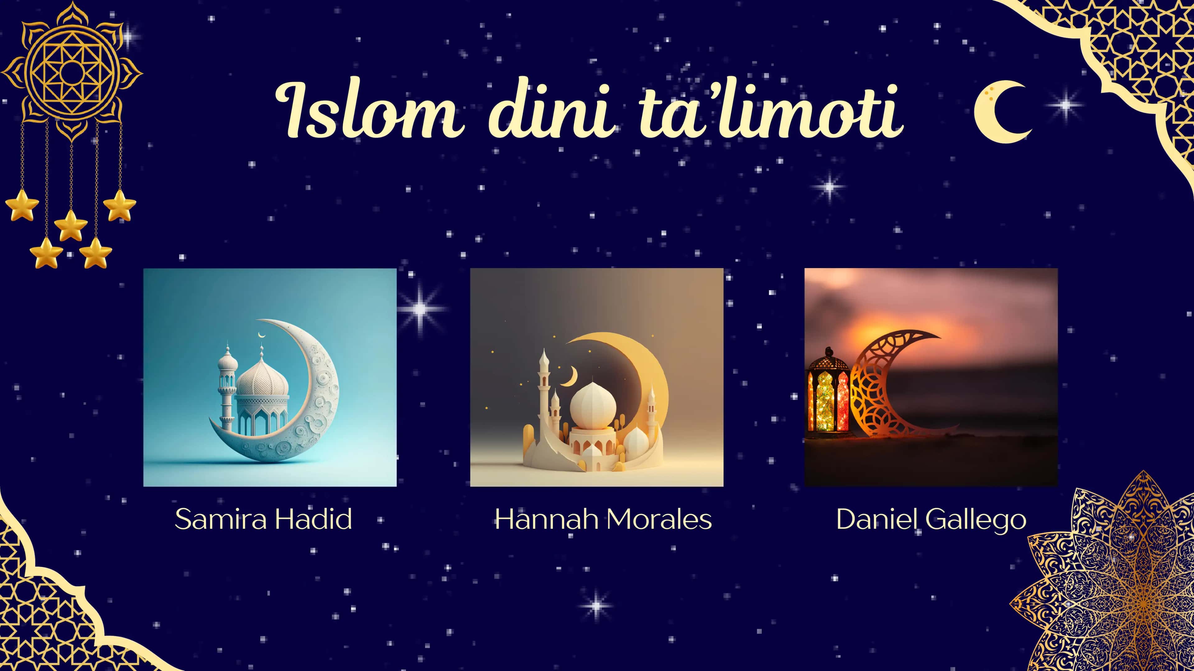 Islom dini taʼlimoti