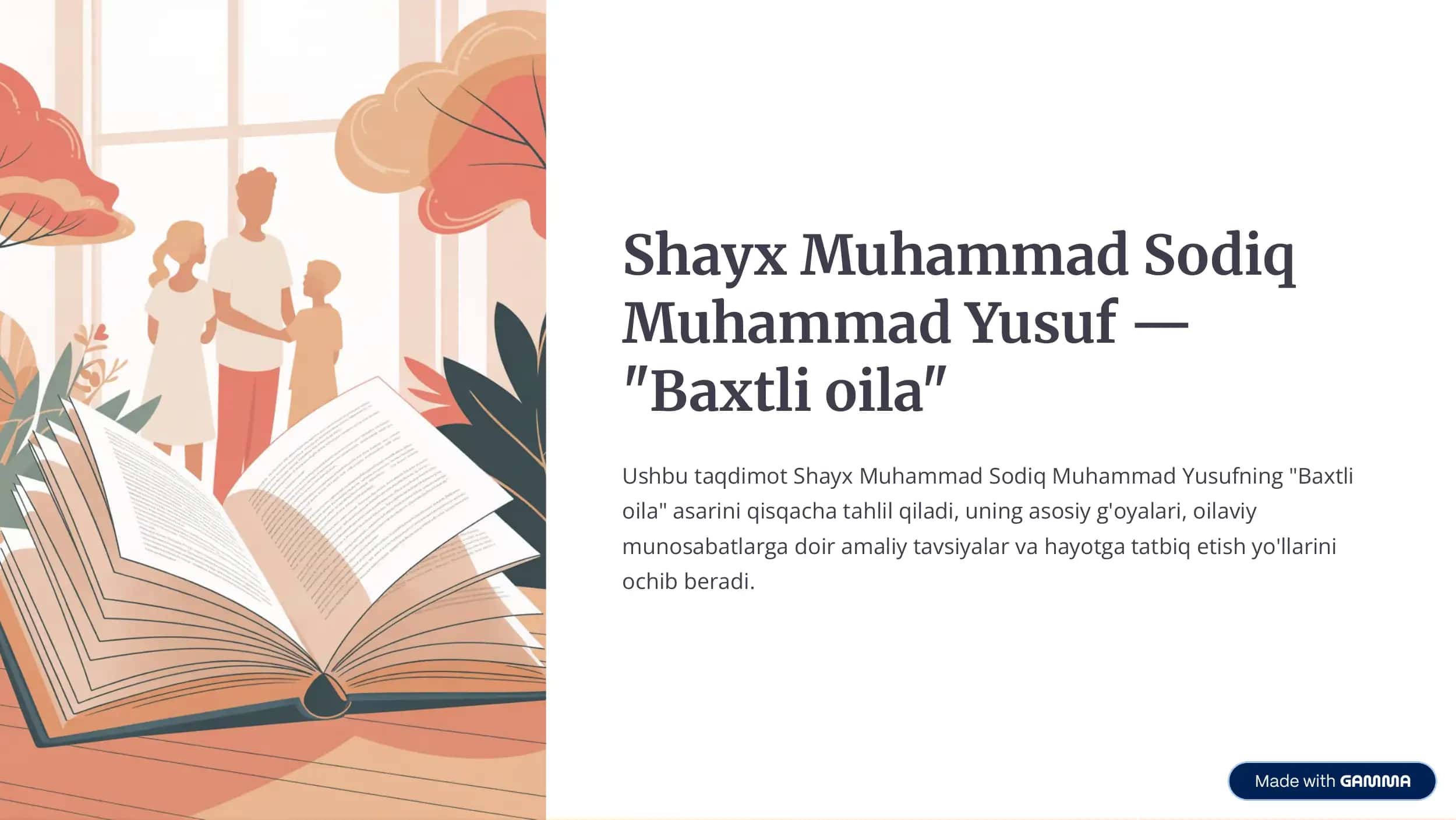 Baxtiyor oila asari