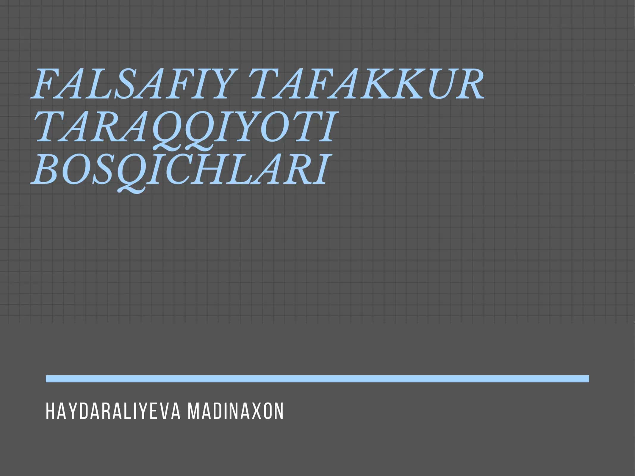 Falsafa
