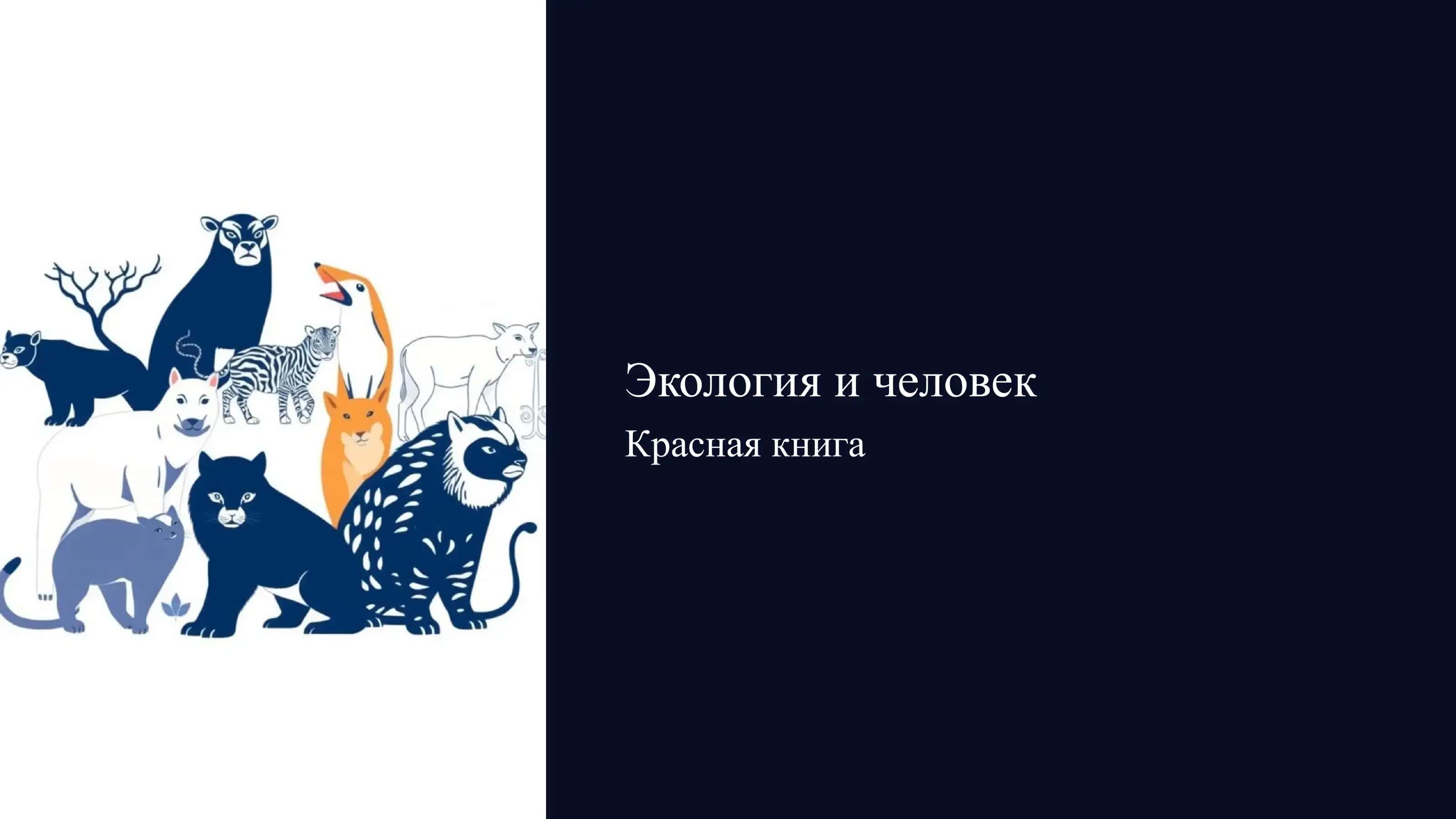 Экология и человек, Красная книга