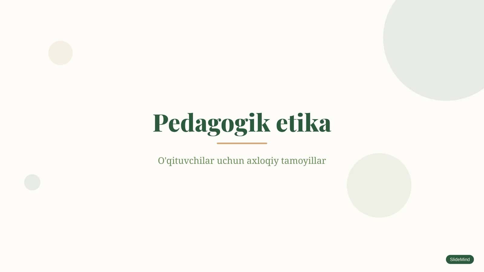 Pedagogik etika