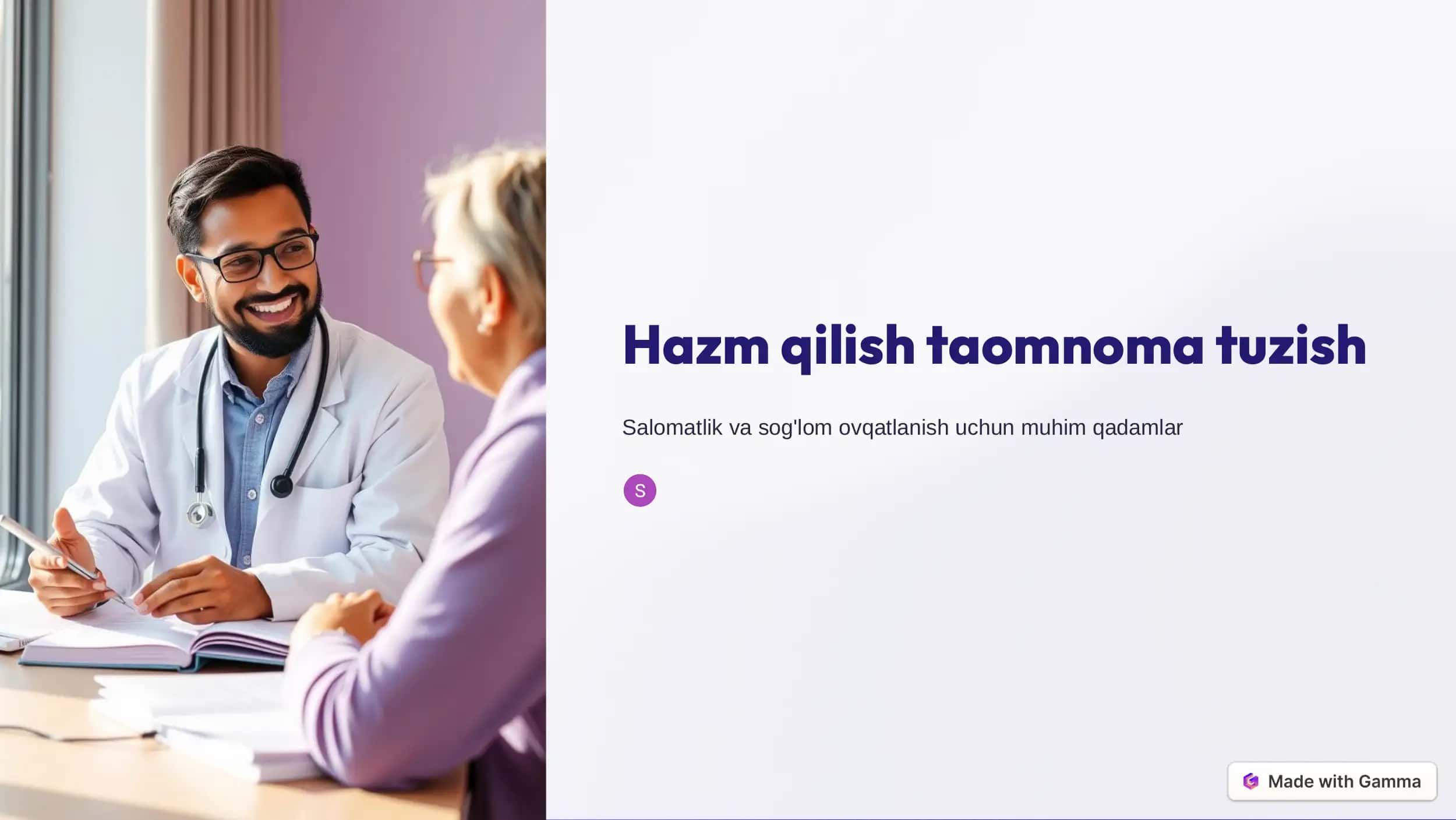 Hazm qilish taomnoma