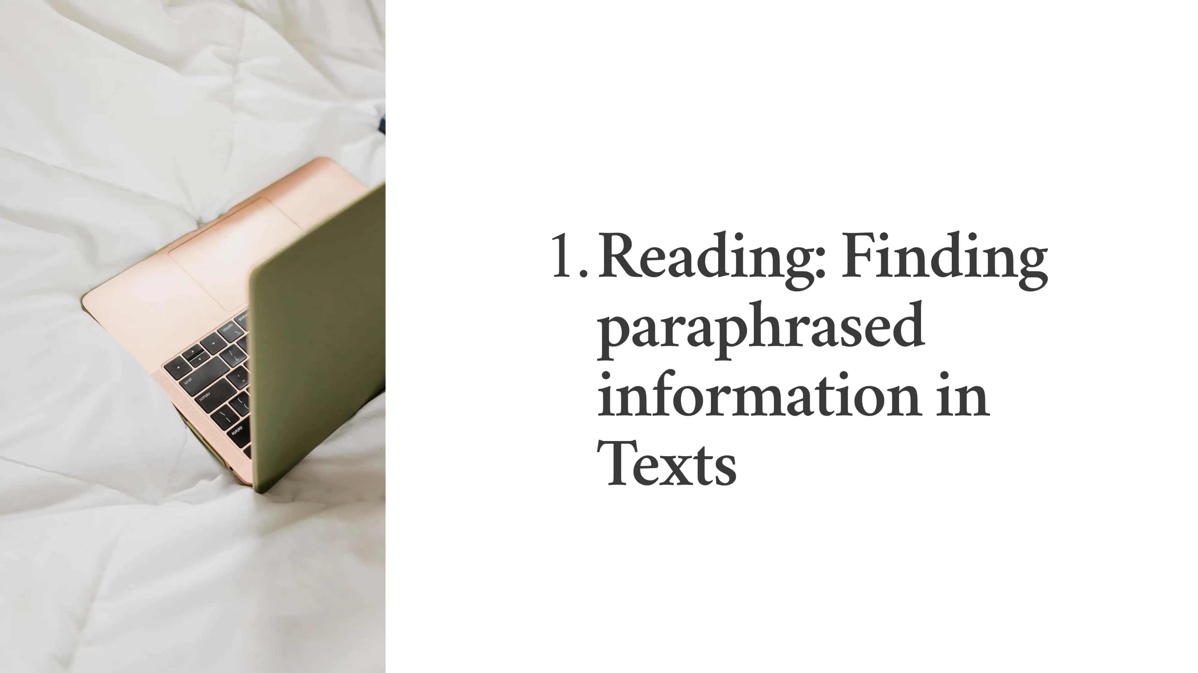 Reading va writing uchun mustaqil ishi rea