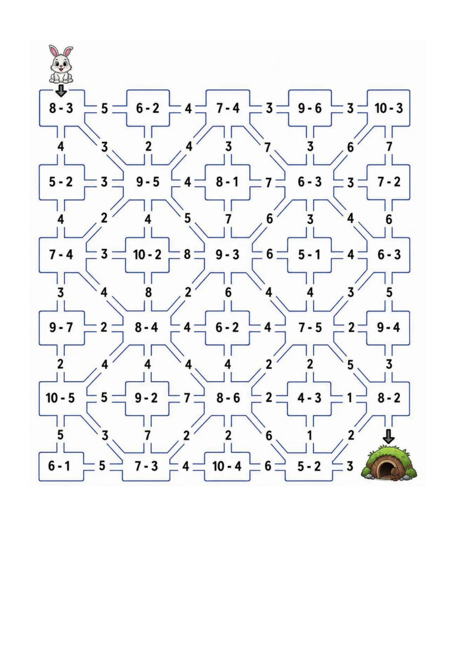 matematik labirint