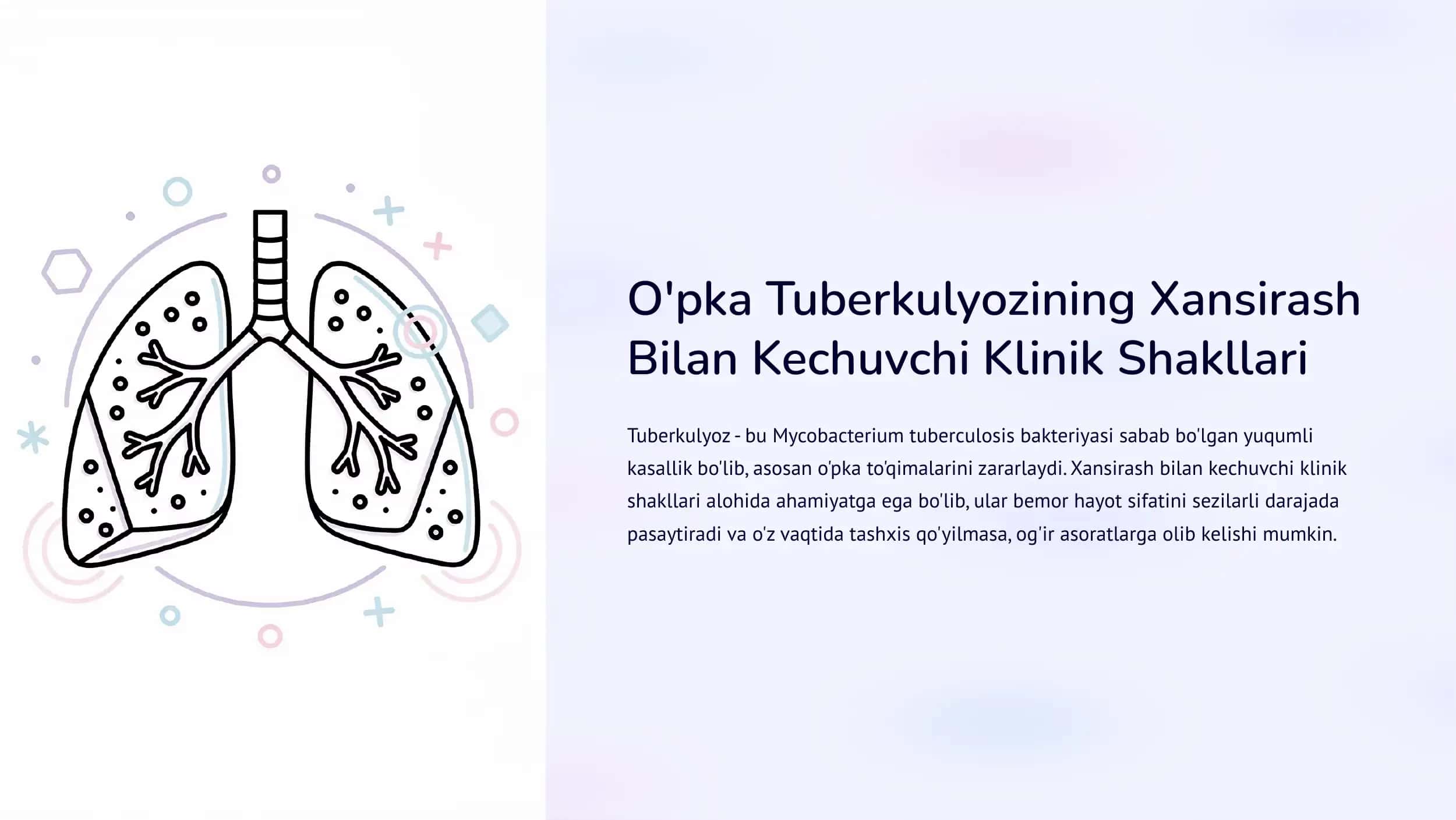 O'pka Tuberkulyozining Xansirash