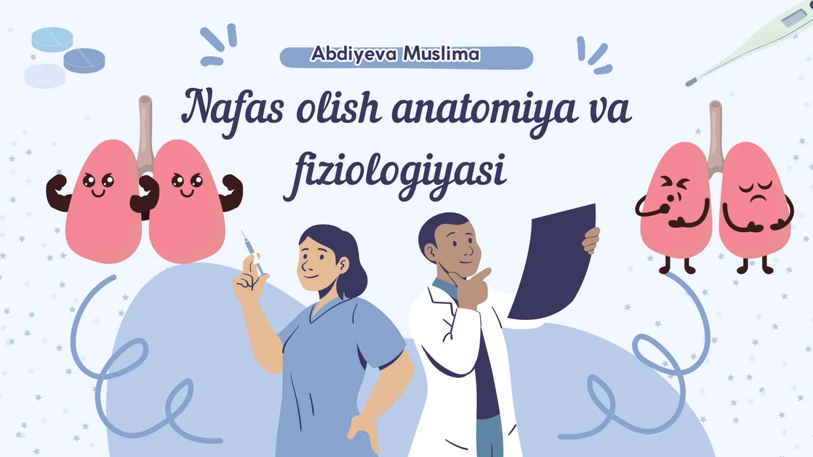 Nafas olish anatomiya va fiziologiyasi