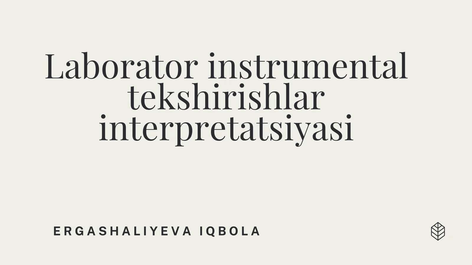 umumiy qon tahlili