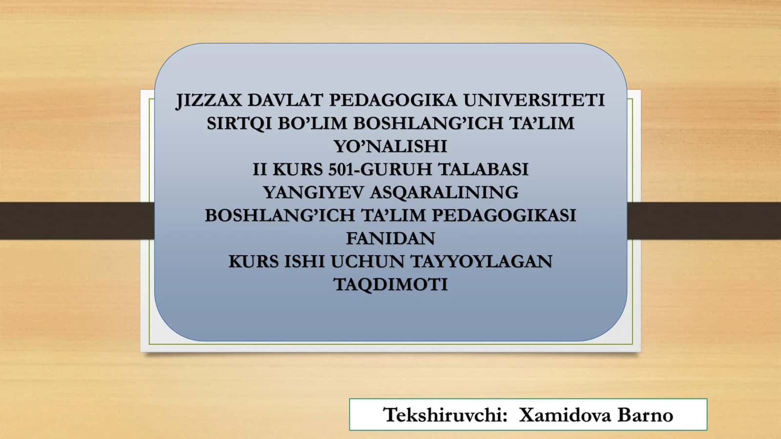 oʻquvchilarni tarbiyalashda Amir Temurning tuzuklarida foydalanish