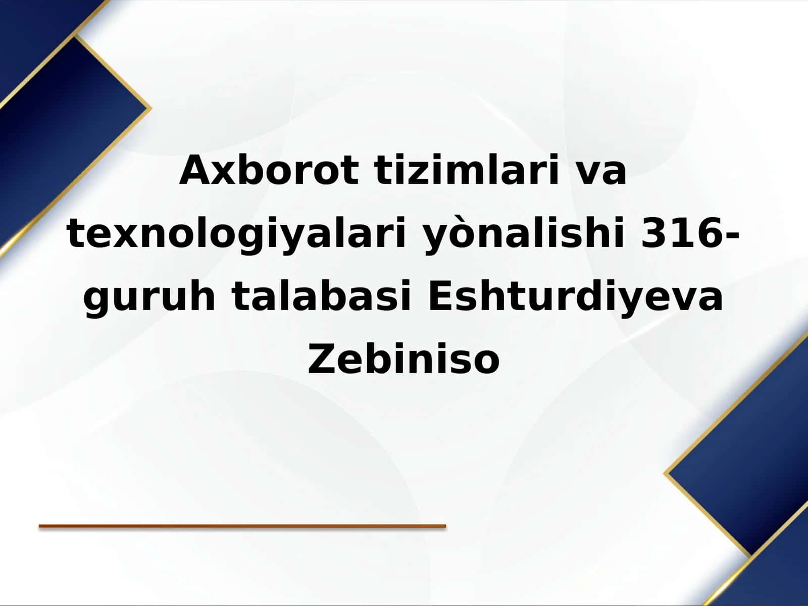 Moodle tizimida maruza mashĝulotlarini yaratish