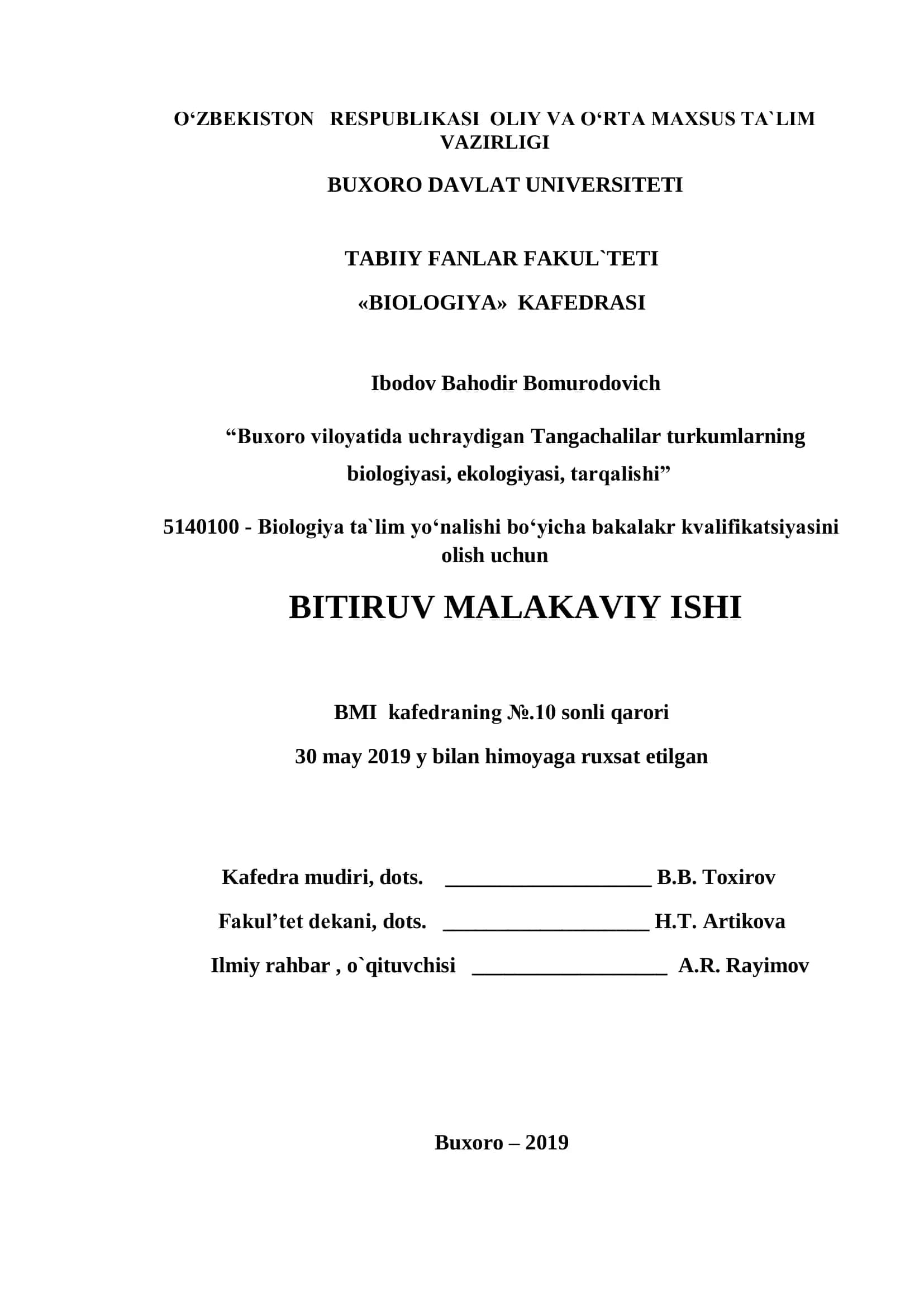 "BIOLOGIYA"