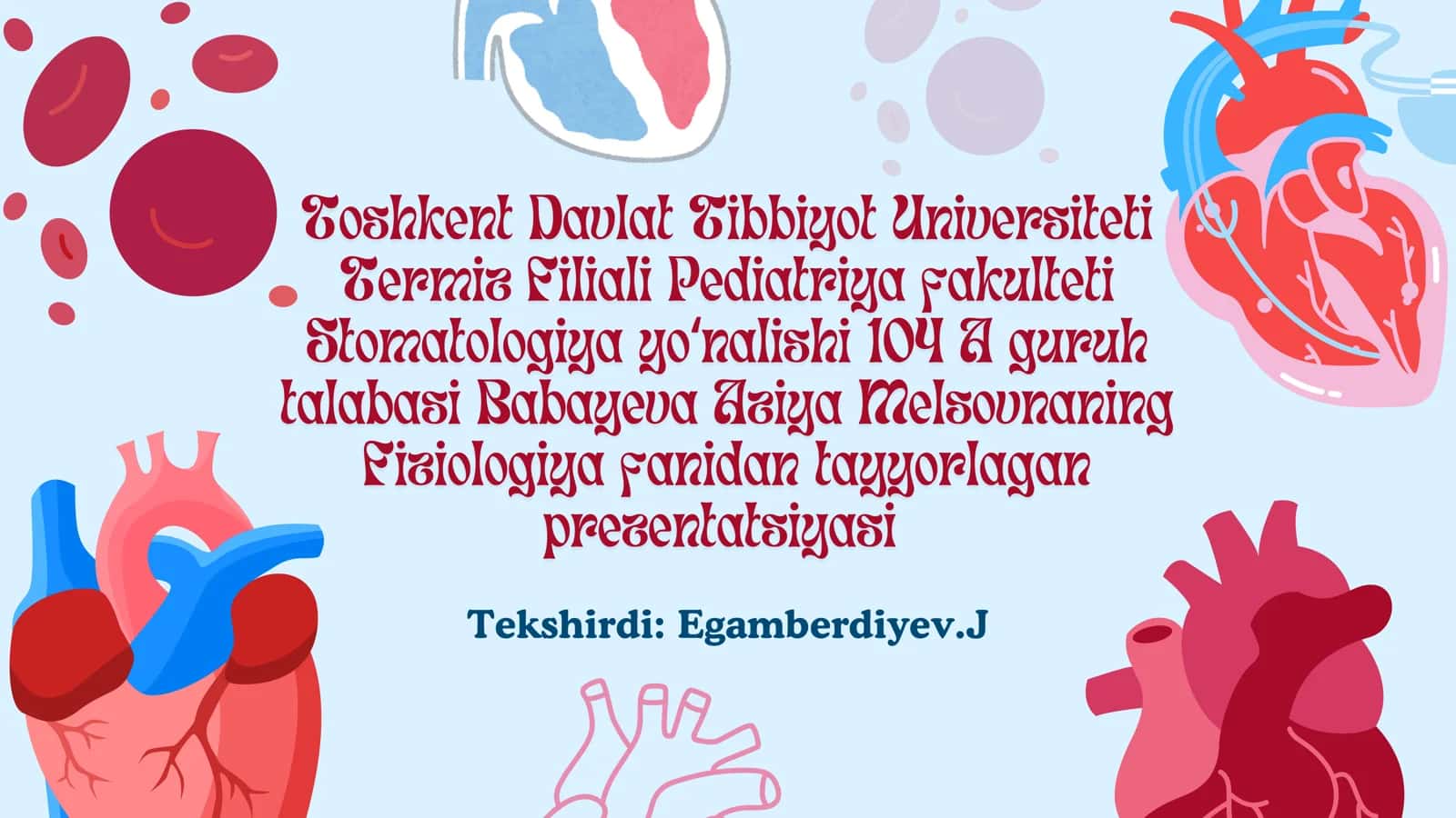 Yurak faoliyatini tekshirish usullari.Elektrokardiografiya