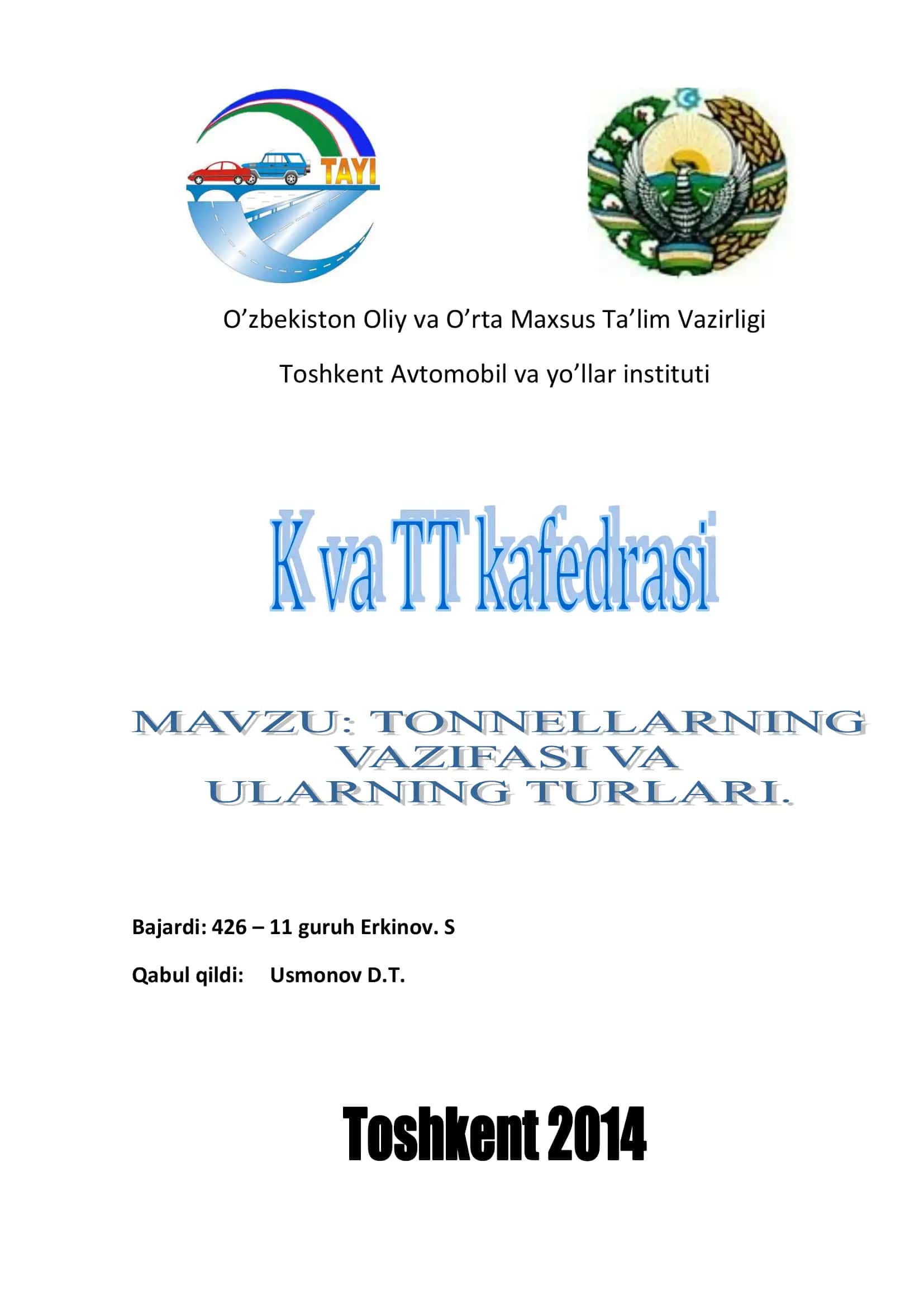 Tonnel Ta'rifi