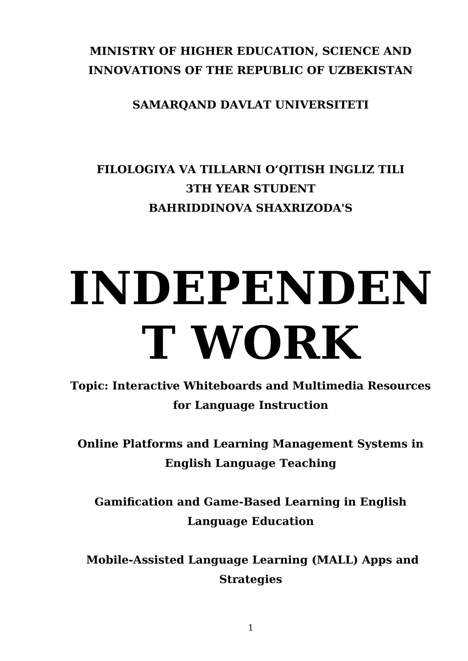 Interactive Whiteboards and Multimedia Resources for Language Instruction