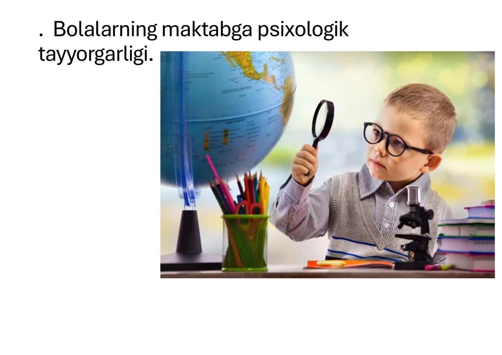 Bolalarning Maktabga Psixologik Tayyorgarligi