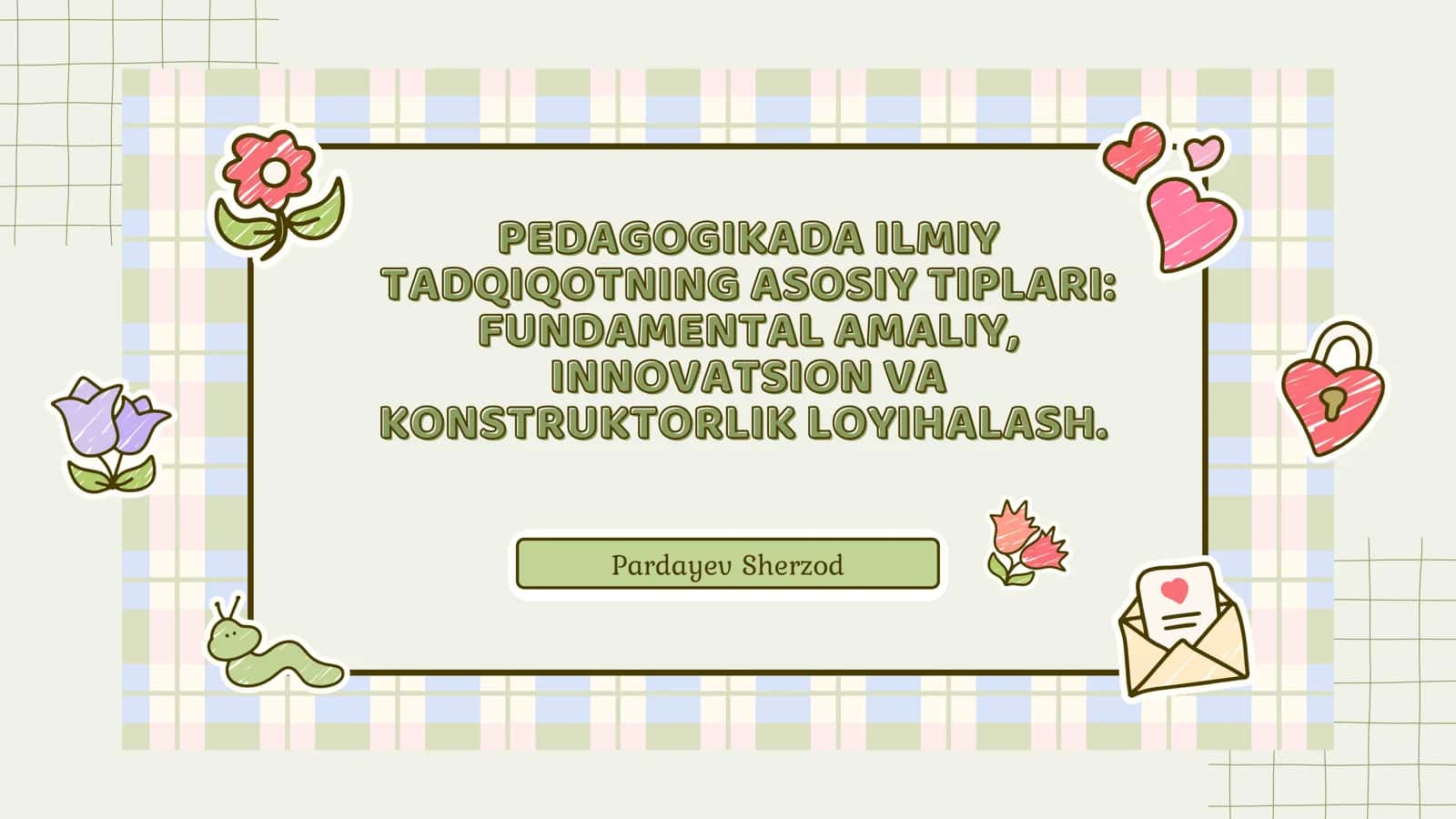 PEDAGOGIKADA ILMIY