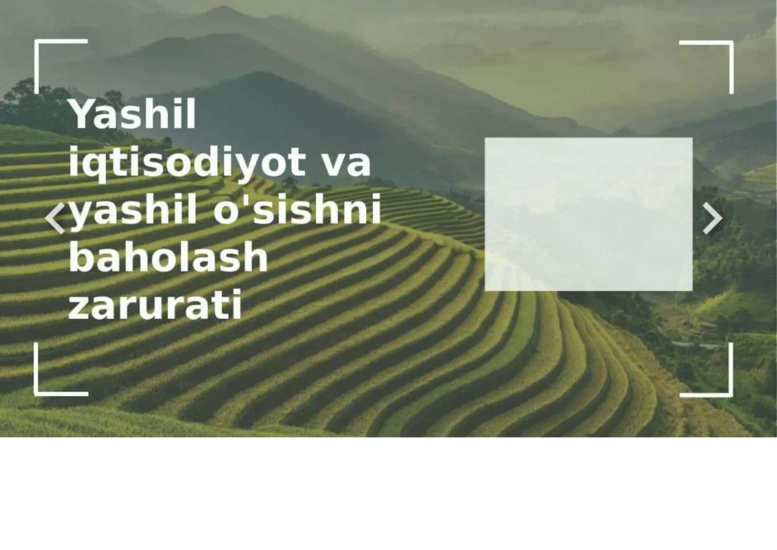 Ekologik poydevor qurilishi