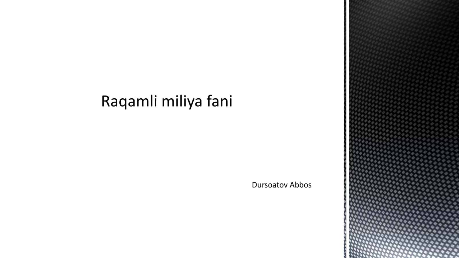 Bolgariyaning Raqamli Iqtisodi va Moliyasi