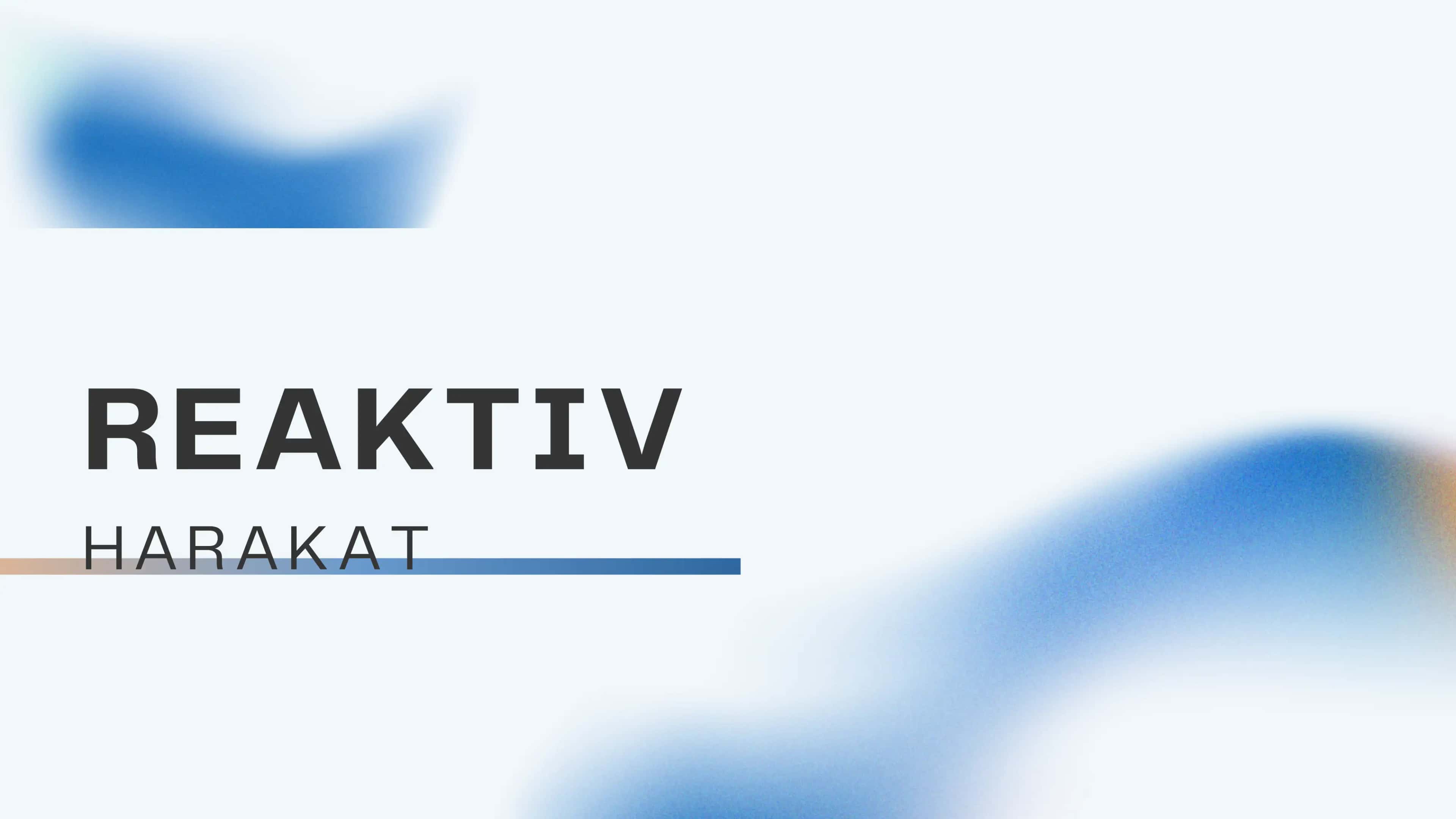REAKTIV HARAKAT