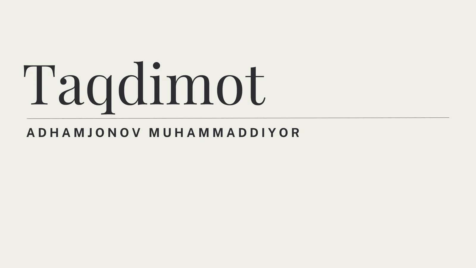 Iqtisodiy axborotni qayta ishlash uchun elektron jadval muharrirlaridan foydalanish
