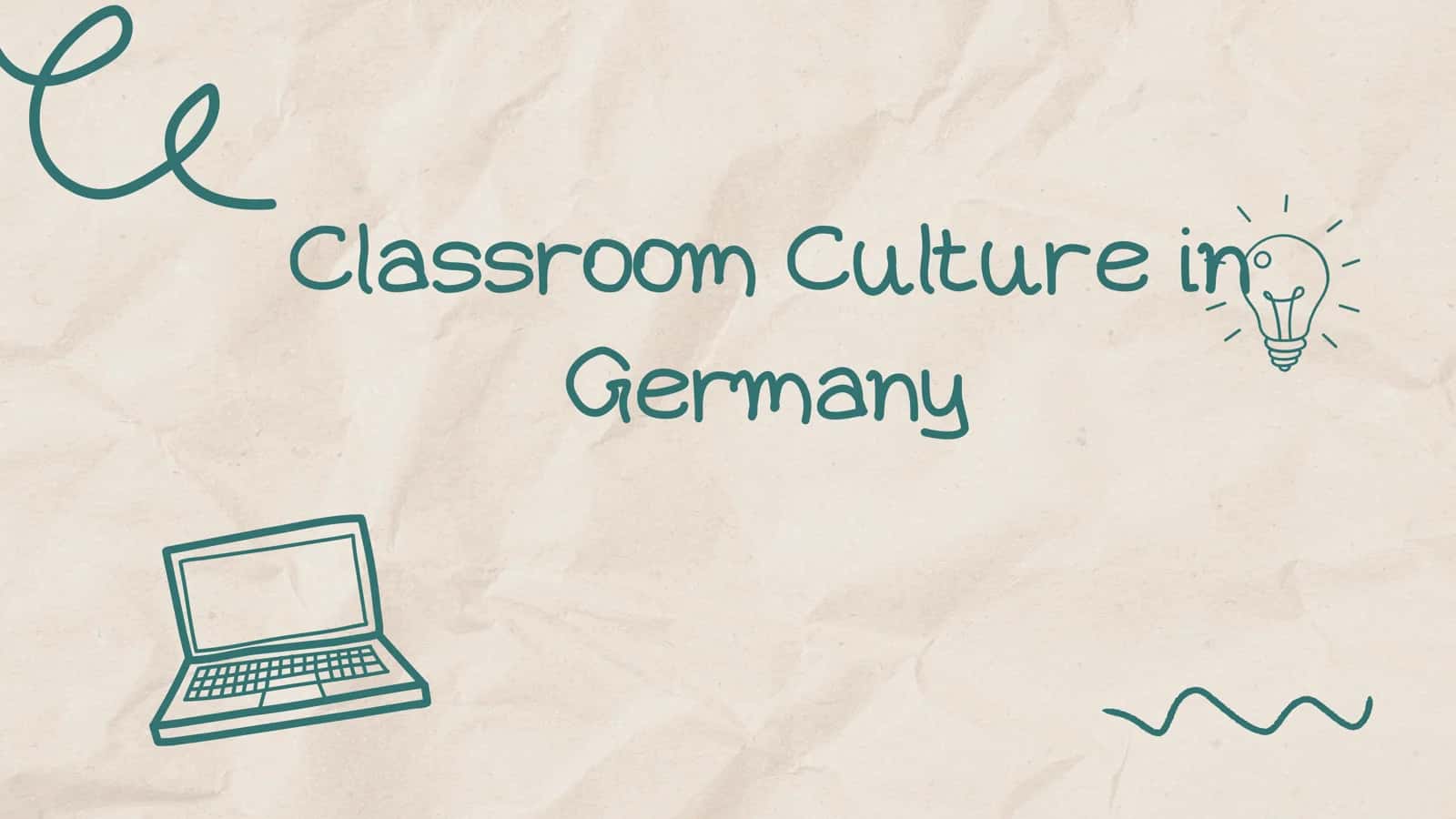 classroom culture of germany