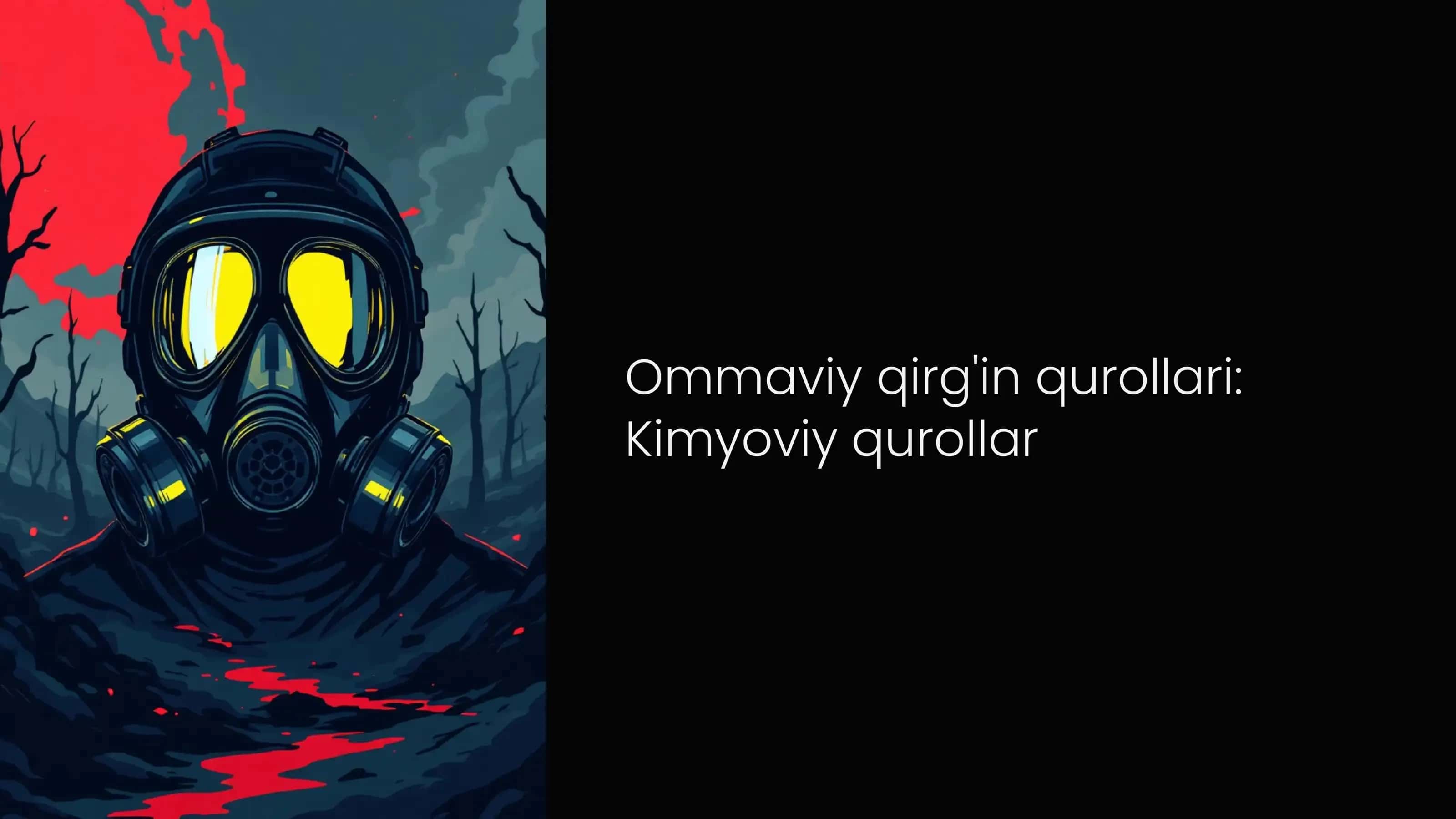 Kimyoviy Qurollar Nima?