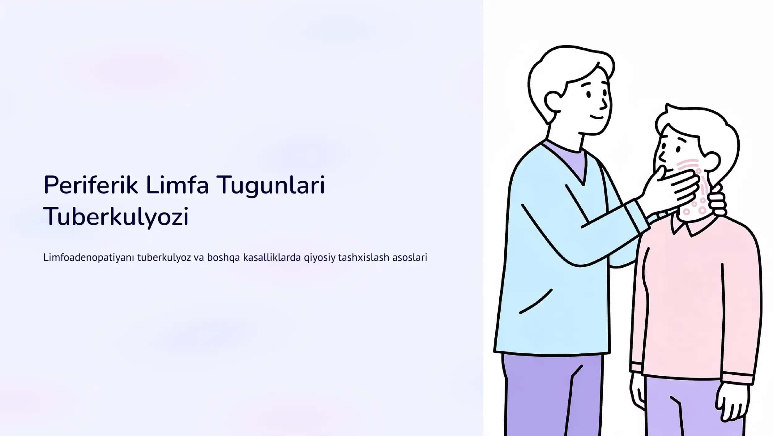 Periferik Limfa Tugunlari Tuberkulyozi: Klinik Xususiyatlari
