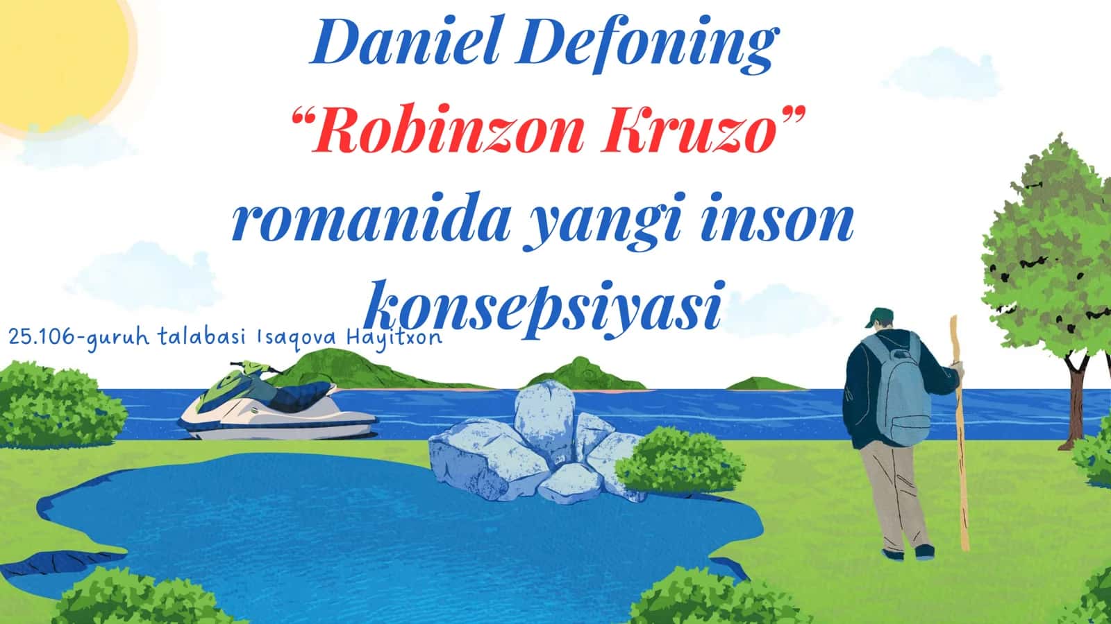 Robinzon Kruzo Taqdimot