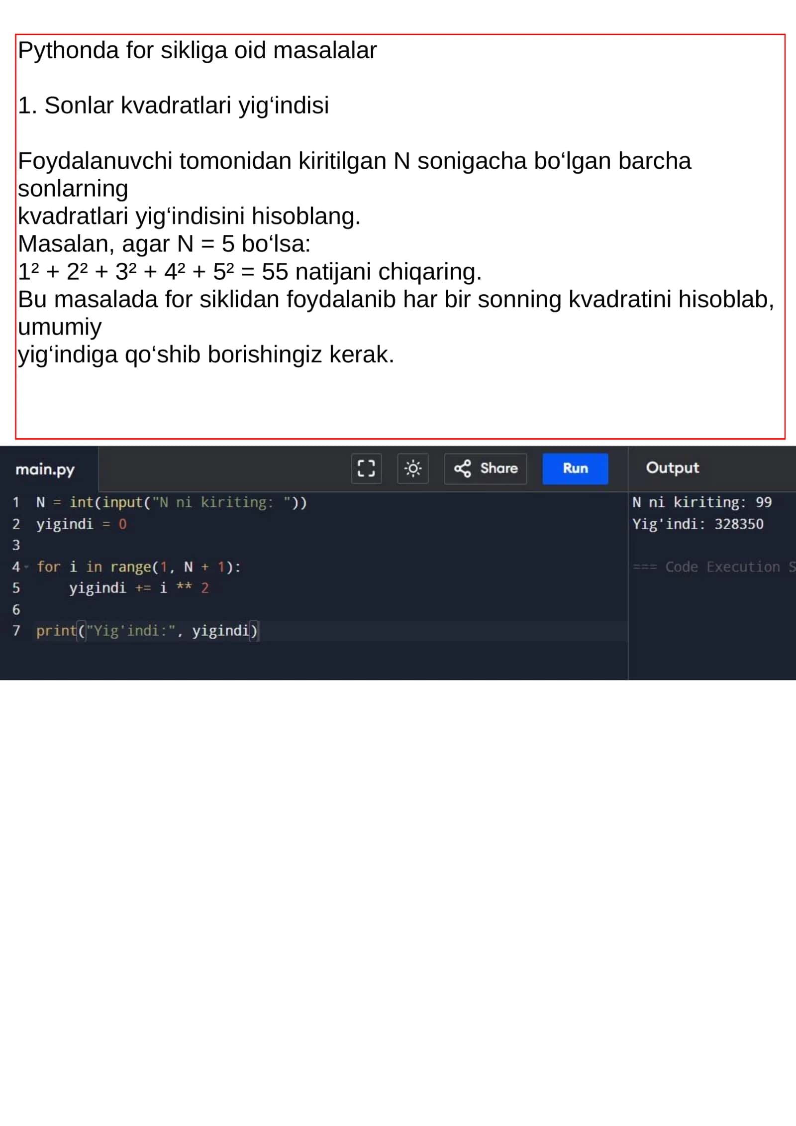 python kodlar