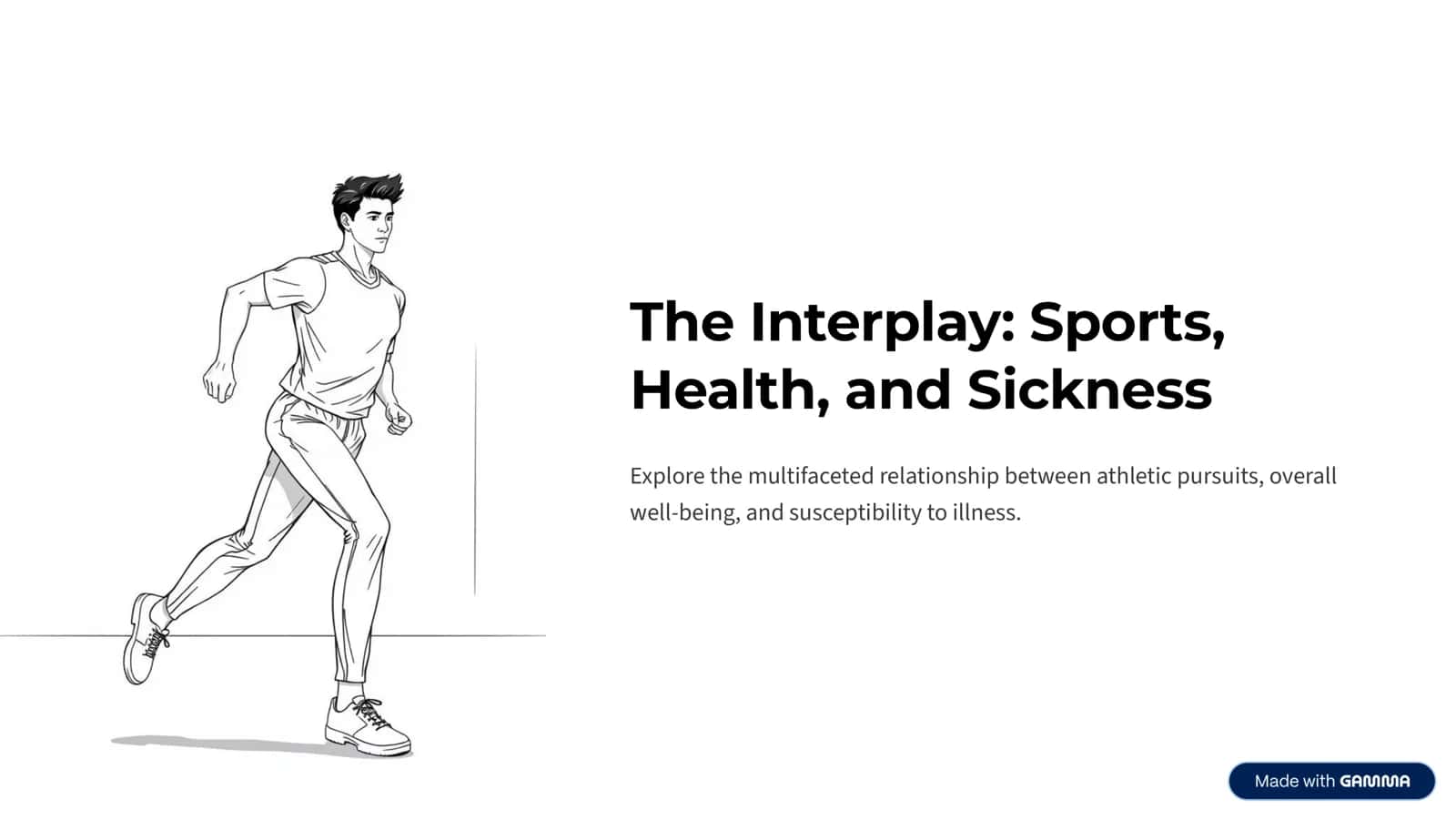 The Interplay: Sports, Health, and Sickness