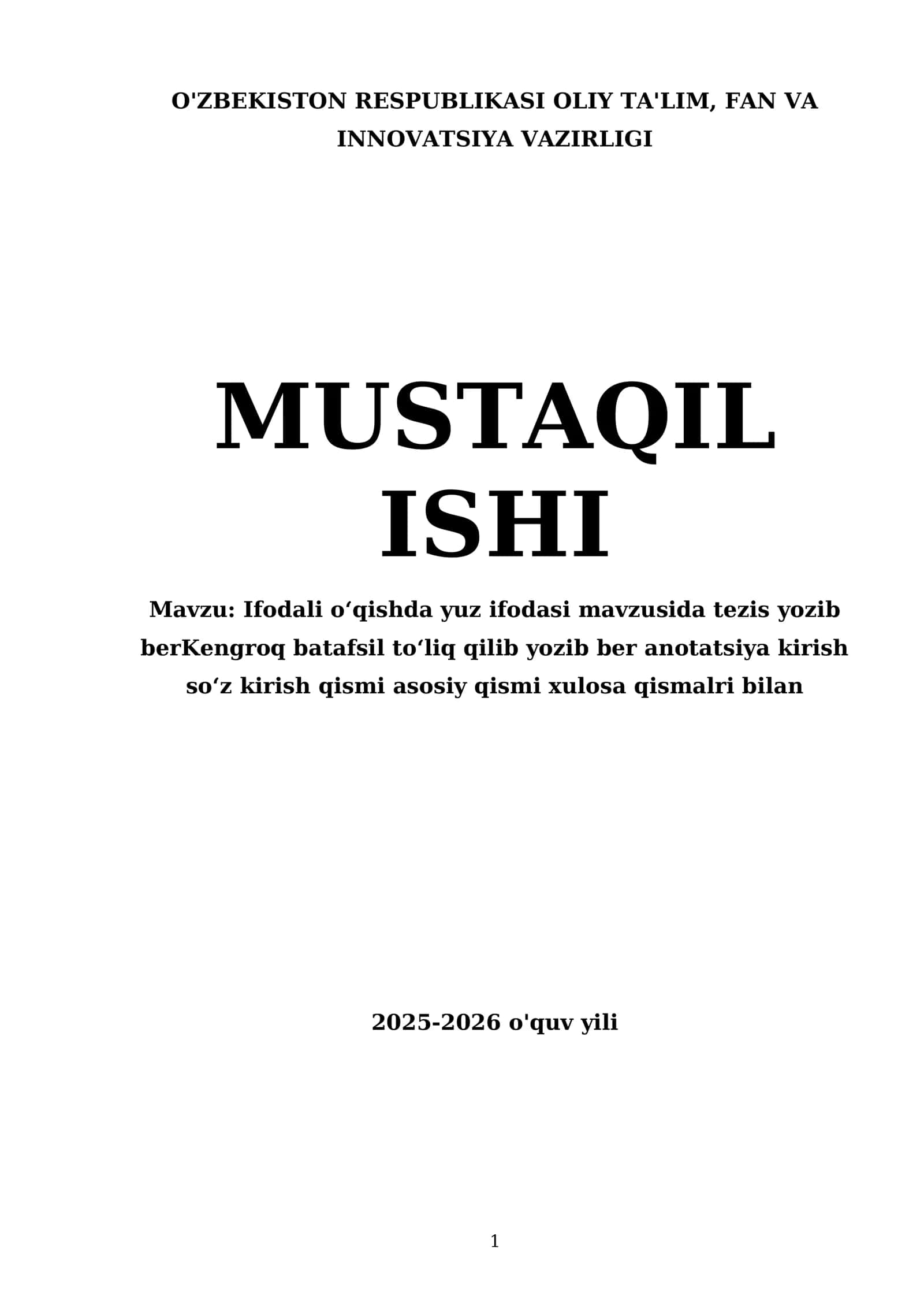 Ifodali oʻqishda yuz ifodasi