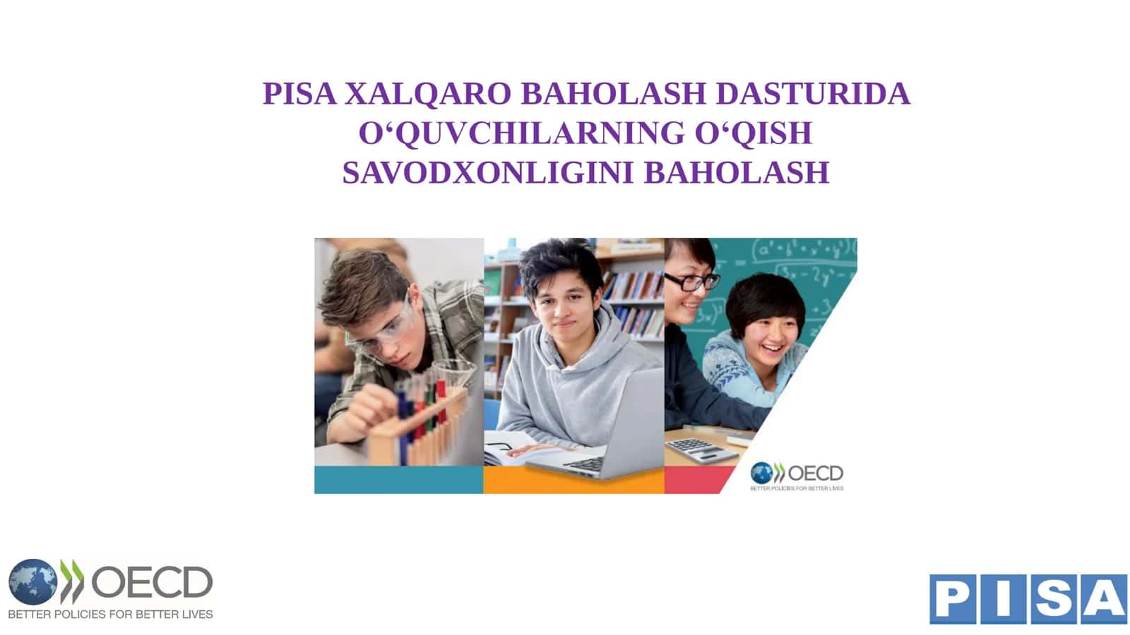 PISA XALQARO BAHOLASH DASTURIDA
