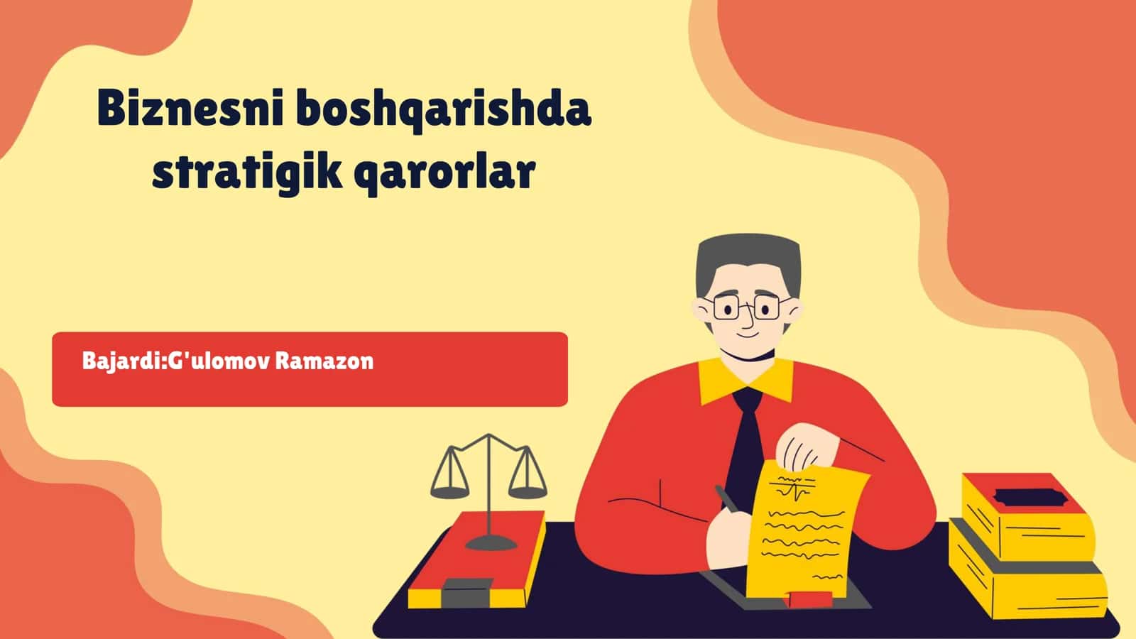 Stratigik qarorlar va ularning biznesga ta'siri