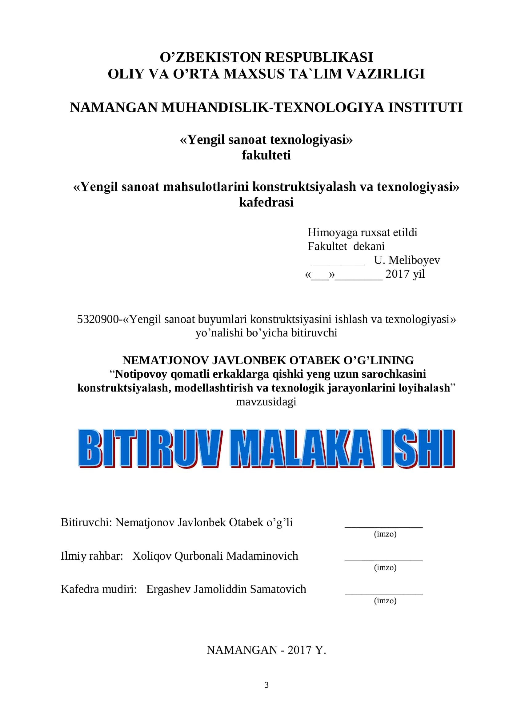 Notipovoy qomatli erkaklarga qishki yeng uzun sarochkasini kоnstruktsiyalash