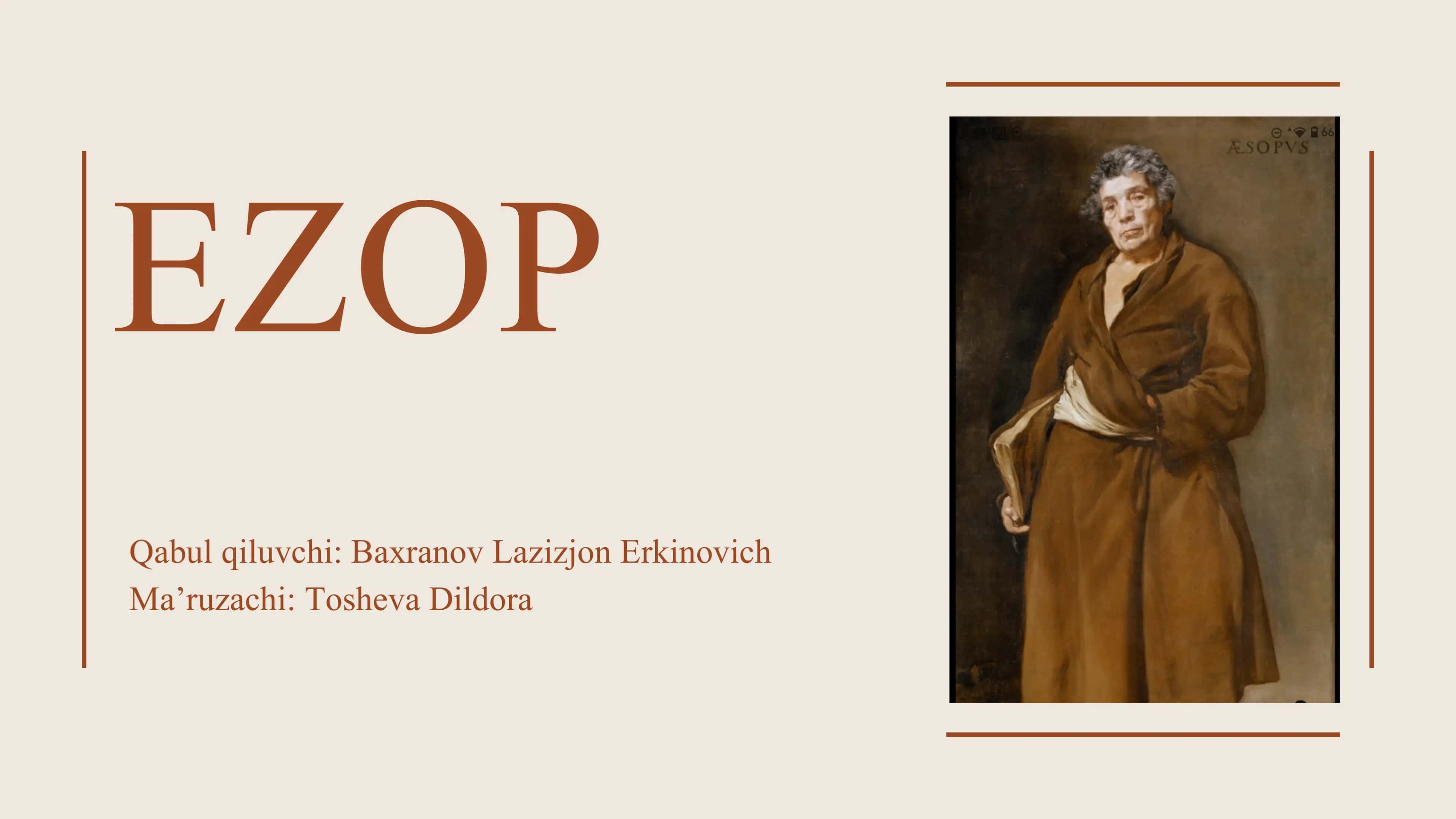 Ezop