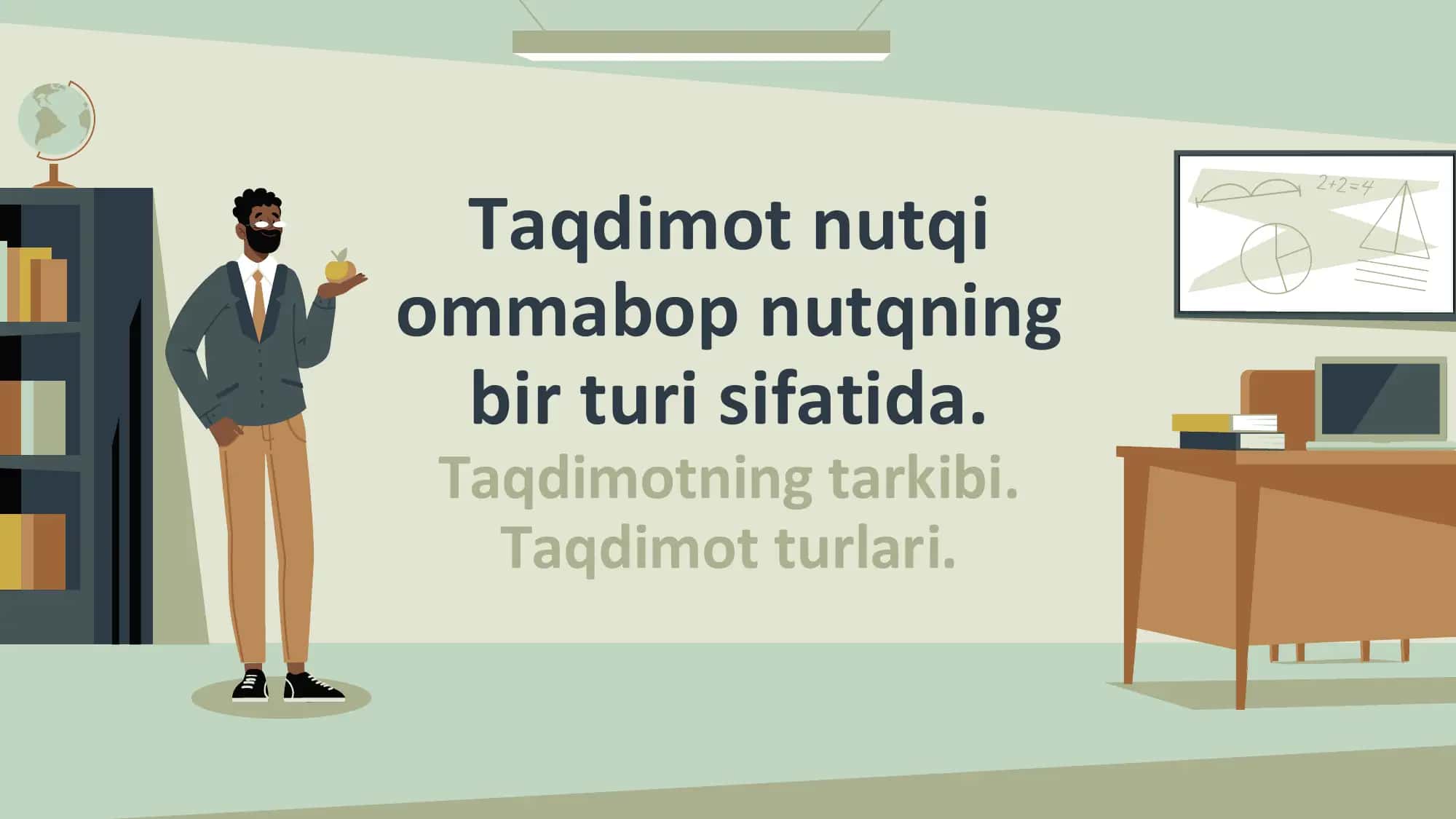 Taqdimot nutqi ommabop nutqning bir turi sifatida