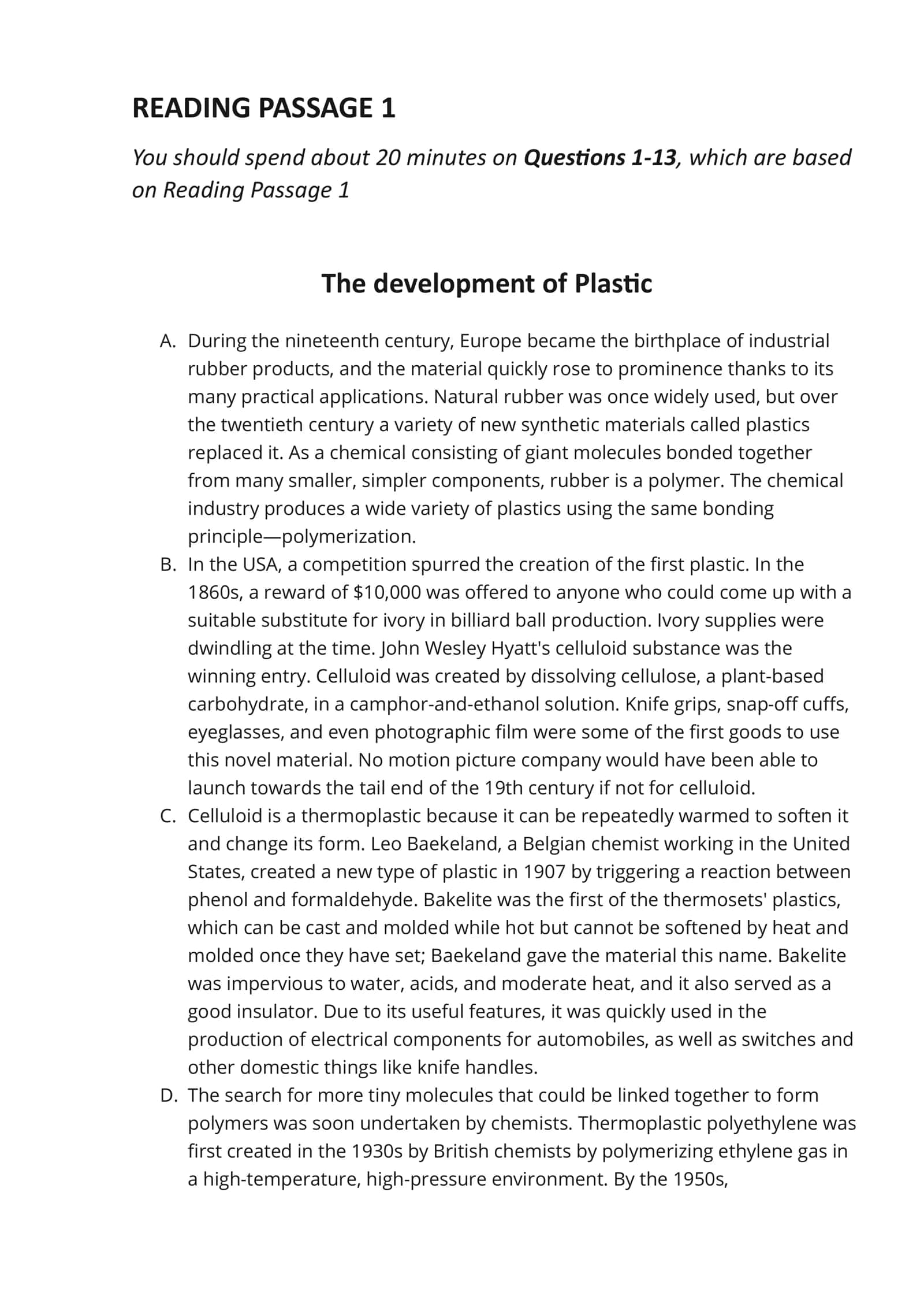 The development of Plas琀椀c
