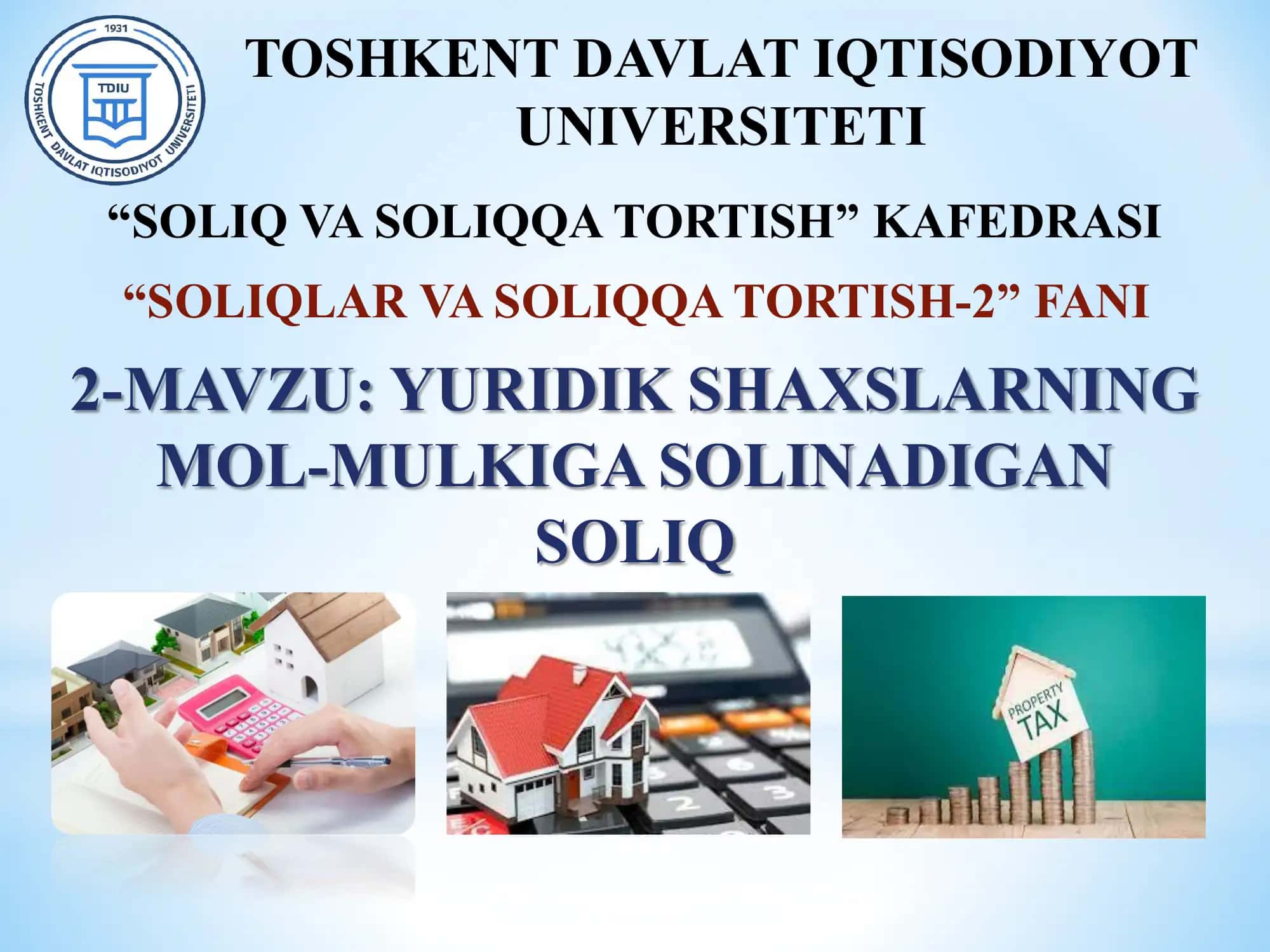 SOLIQ VA SOLIQQA TORTISH