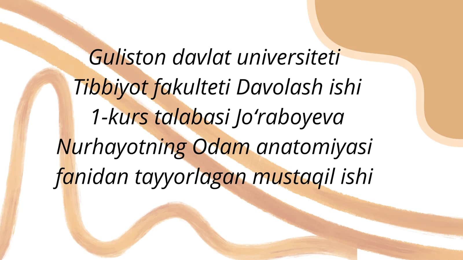 Boʻyin topografiyasi va fassiyalar. Uchburchaklar va ularning ahamiyati