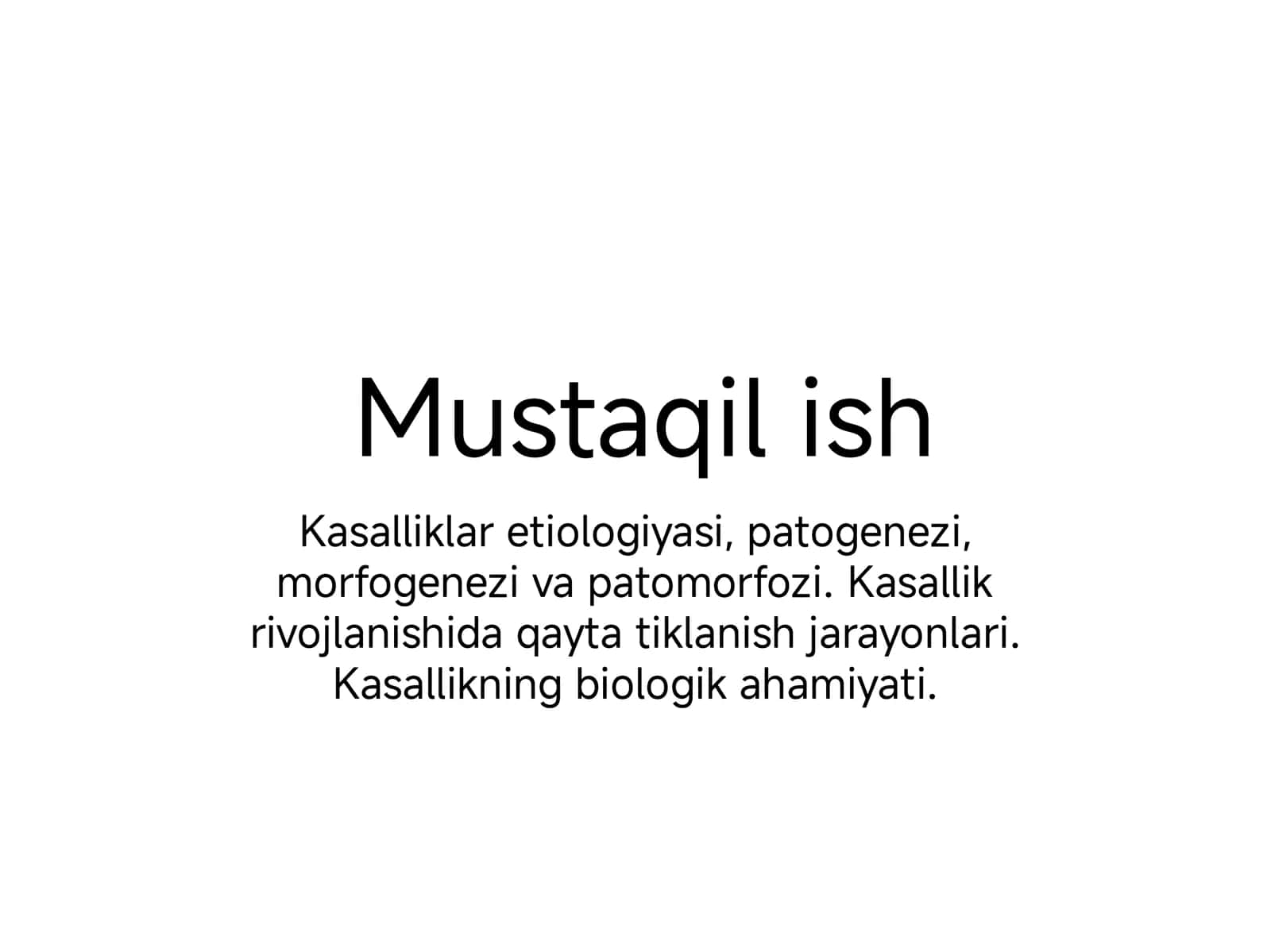 kasallik etiologiyasi patogenezi