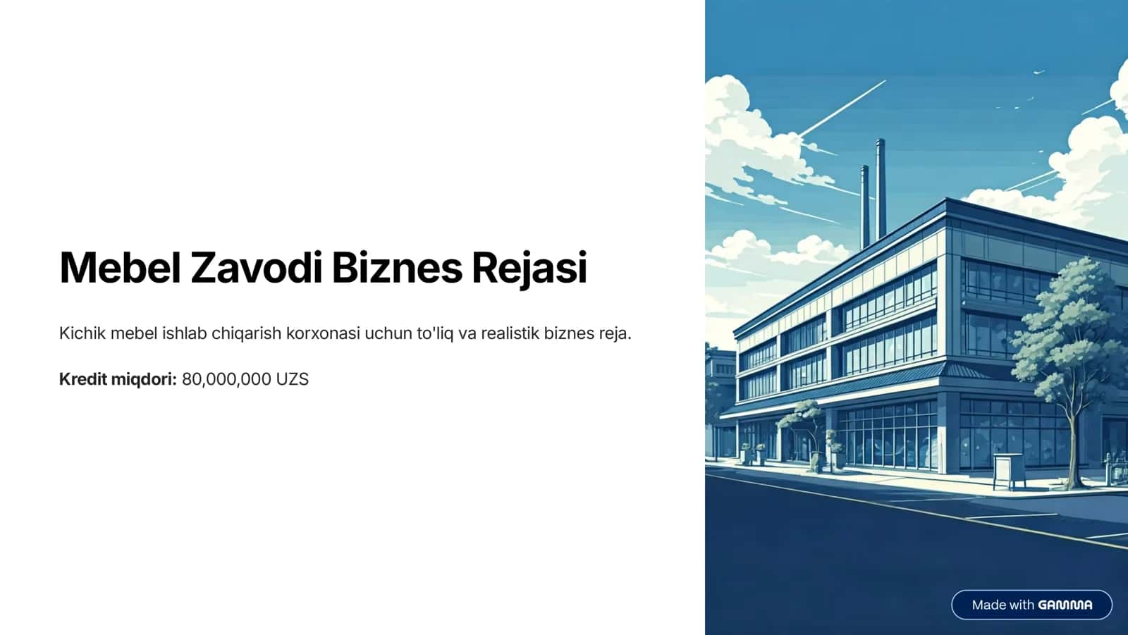 biznes reja slayd
