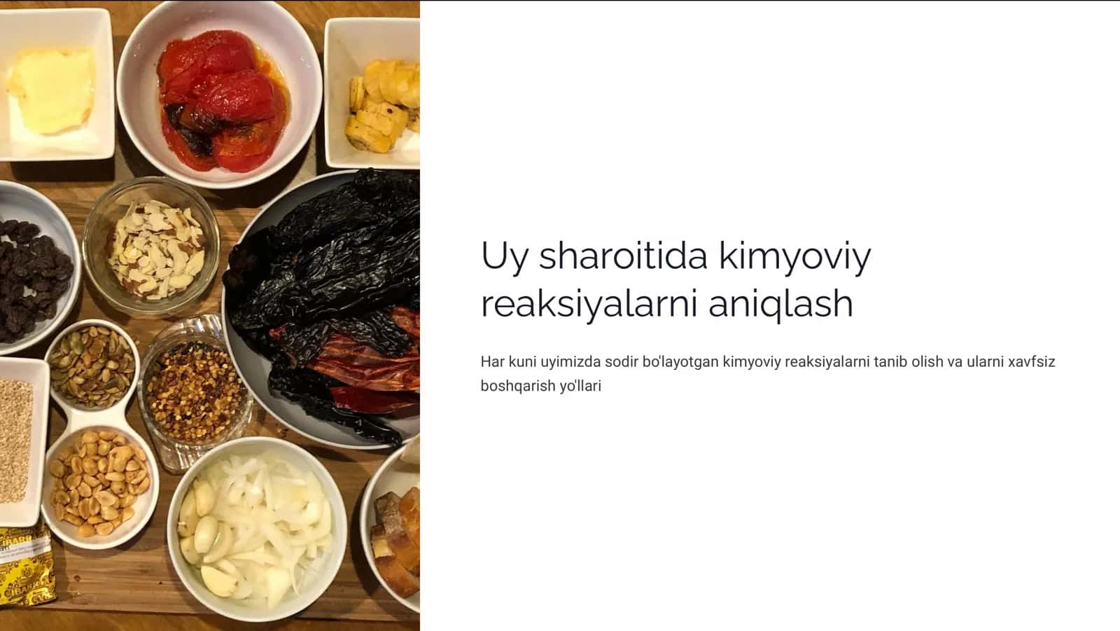 Kimyoviy reaksiyalar