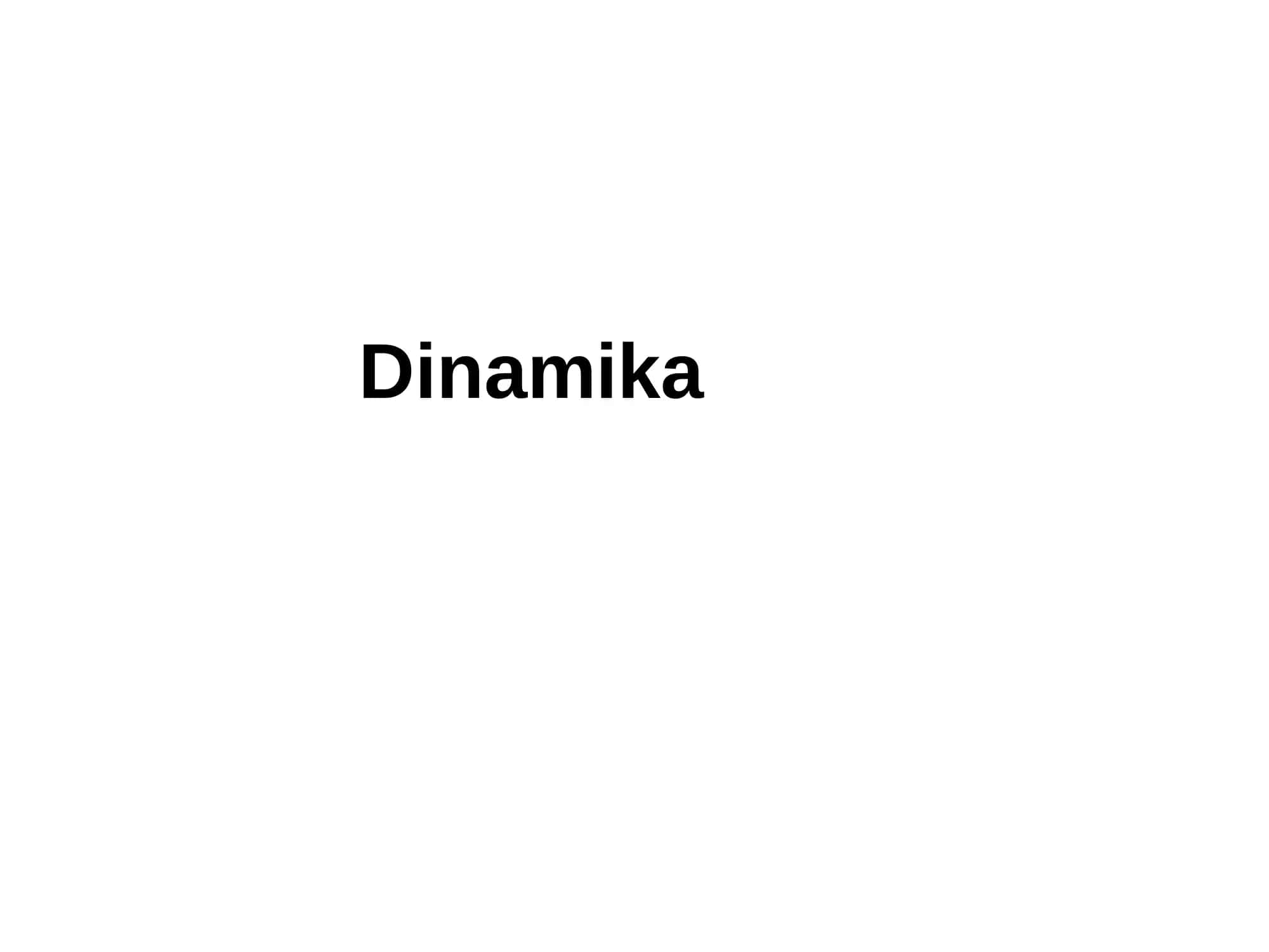 Dinamika