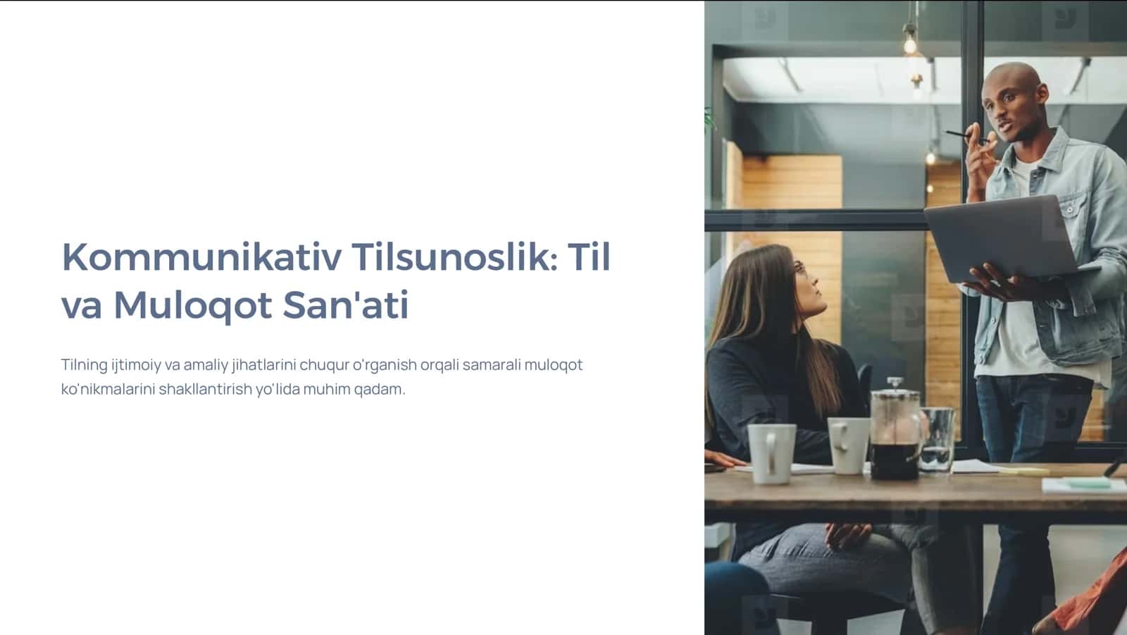 Kommunikativ Tilsunoslik Til va Muloqot San'ati