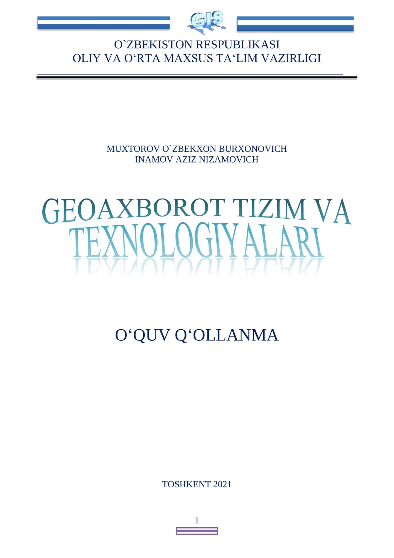 GEOAXBOROT TIZIM VA