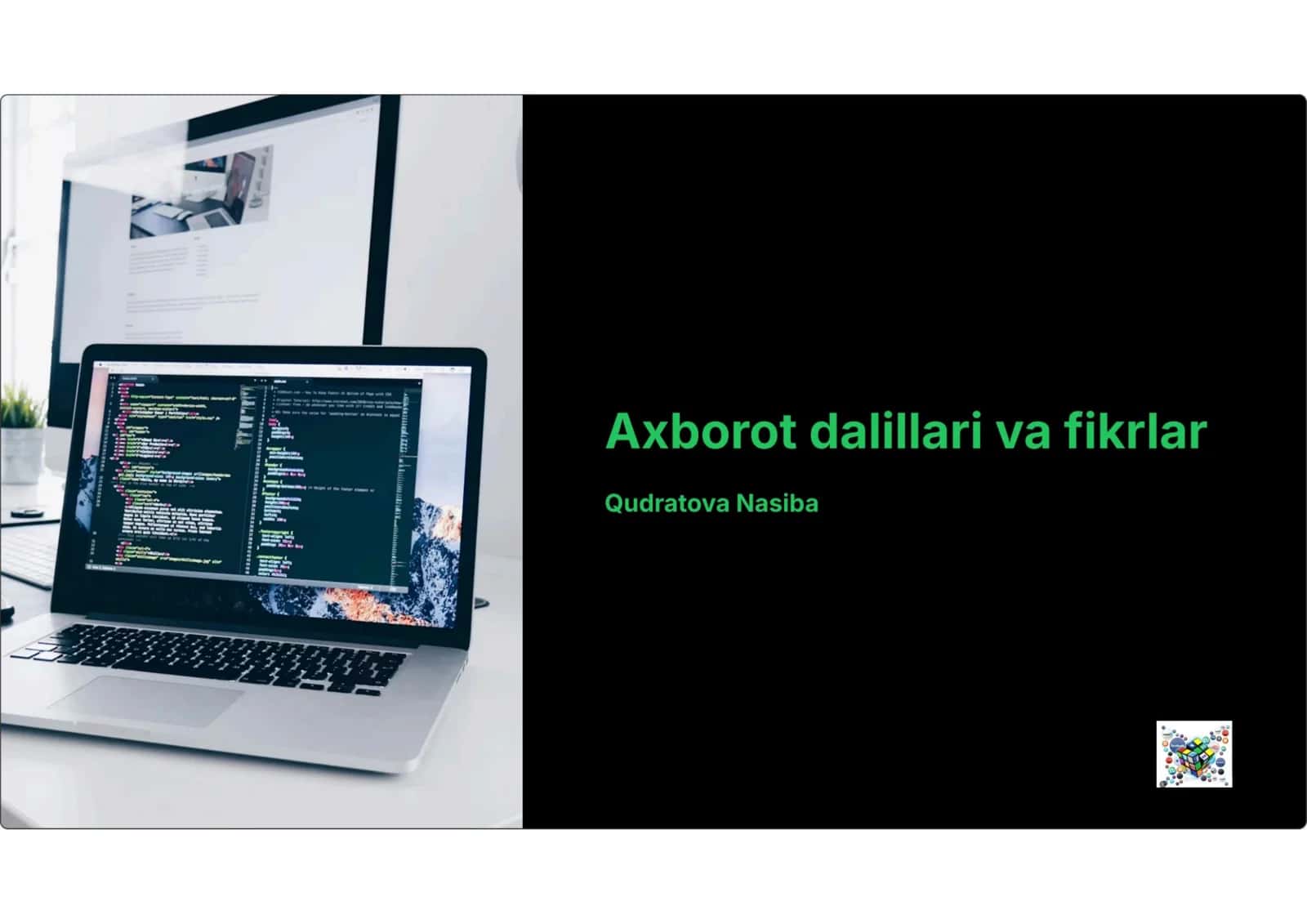 Axborot dalillar va fikrlar